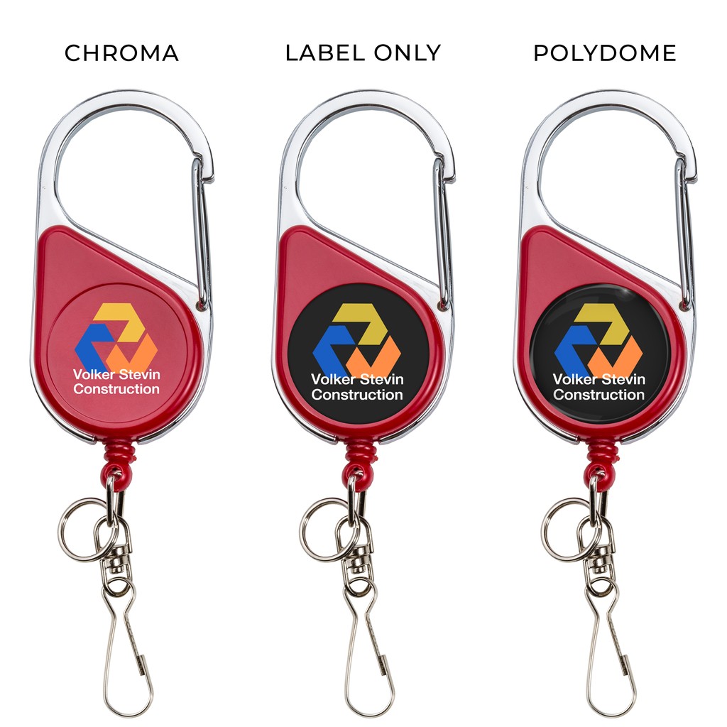 Picture of Heavy Duty Carabiner Retractable Badge Reel