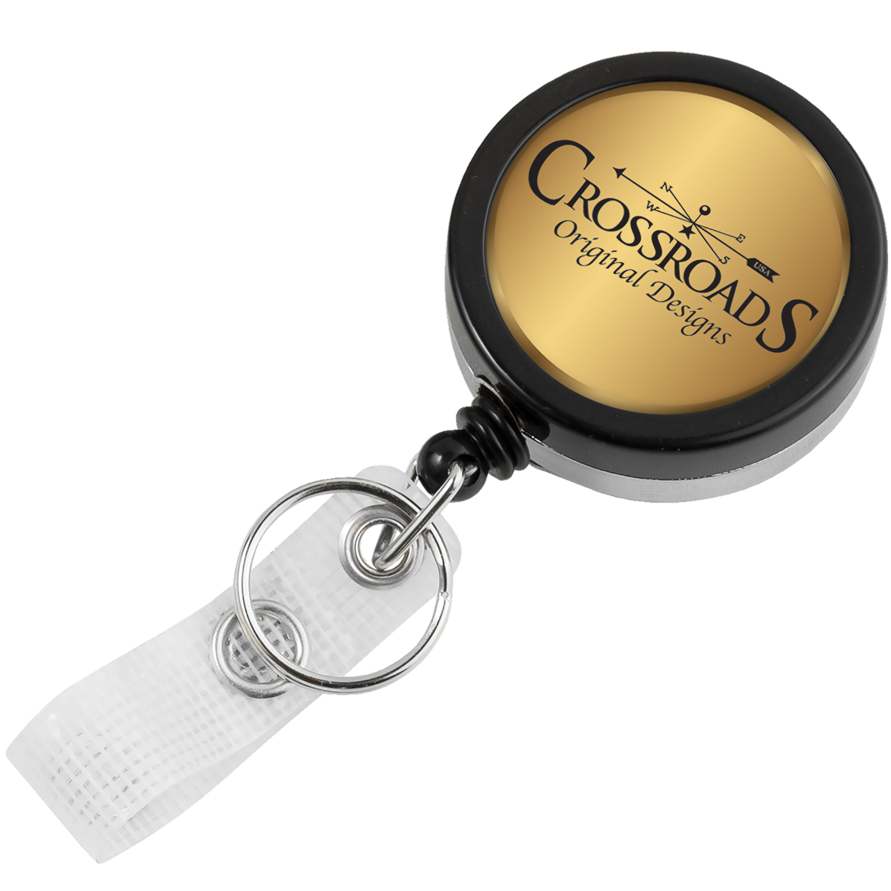 Picture of Heavy Duty Retractable Badge Reel w/wire cord