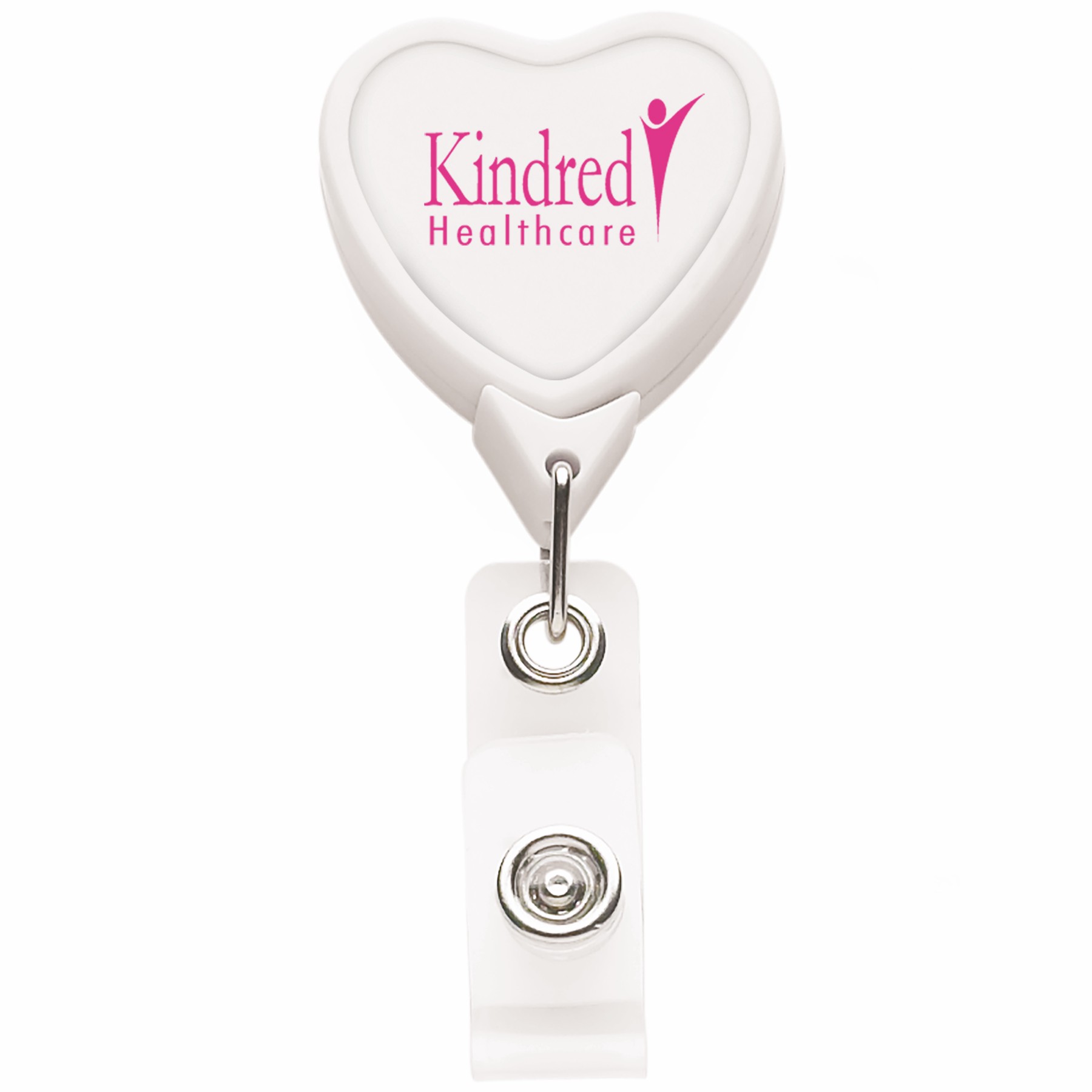 Picture of Heart Retractable Badge Reel