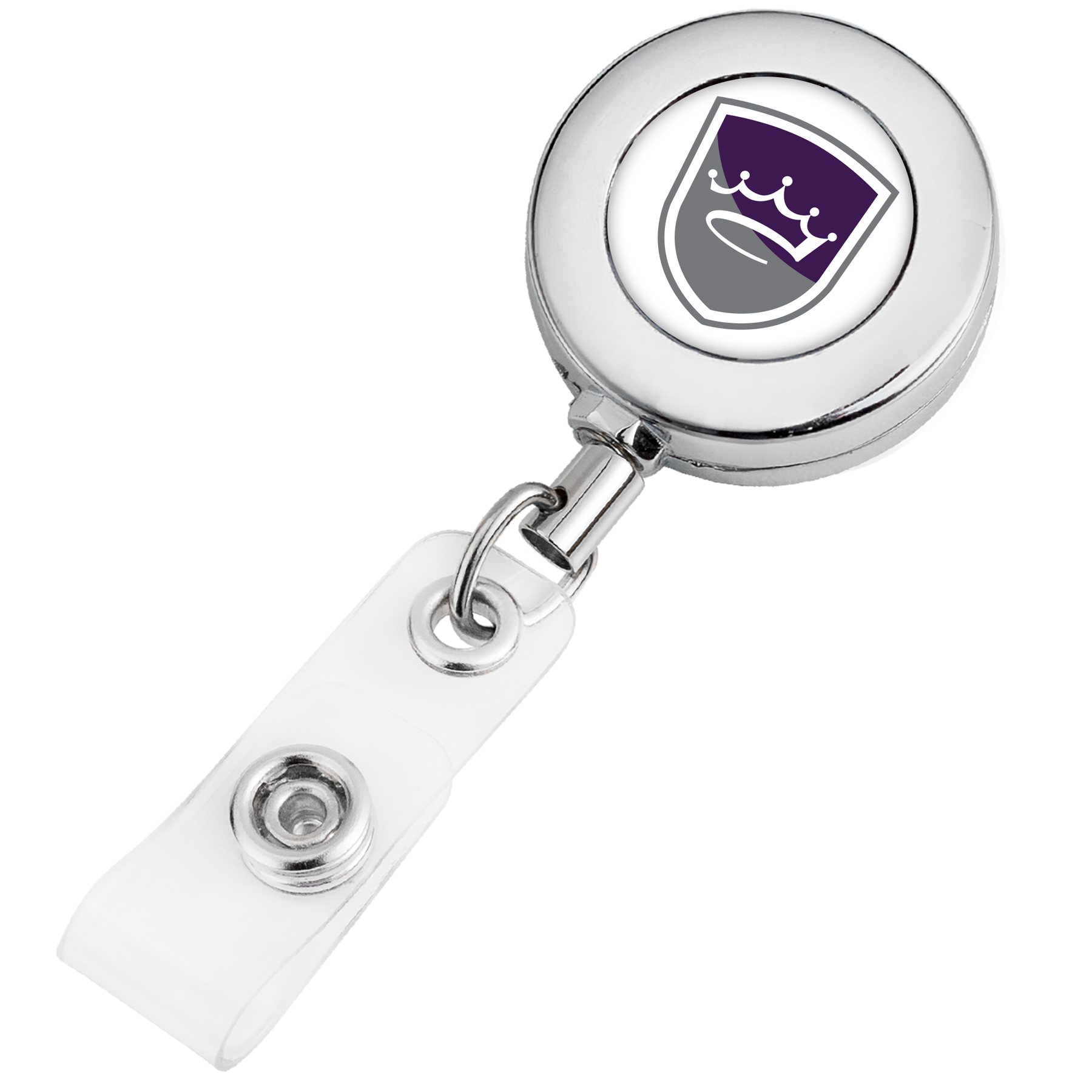 Picture of Round Metal Retractable Badge Reel