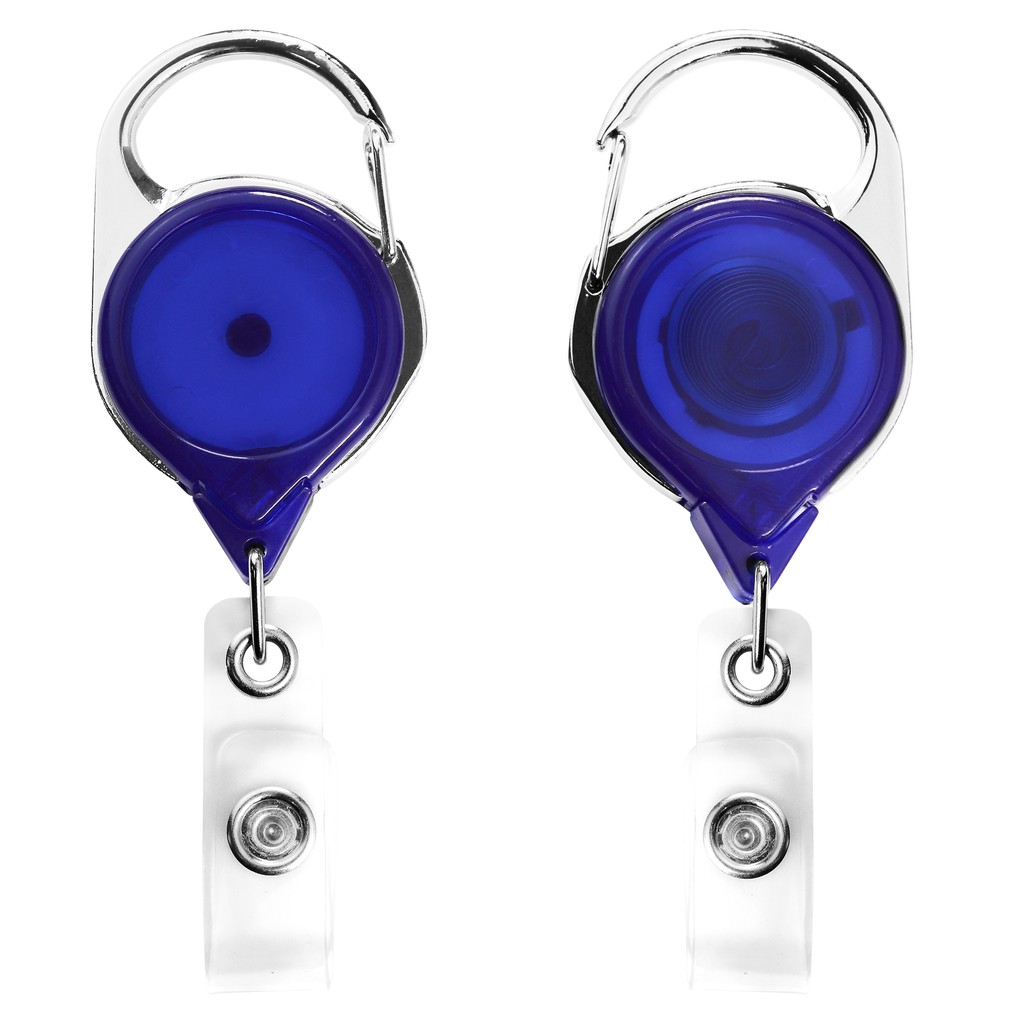 Picture of Carabiner Retractable Badge Reel - Translucent