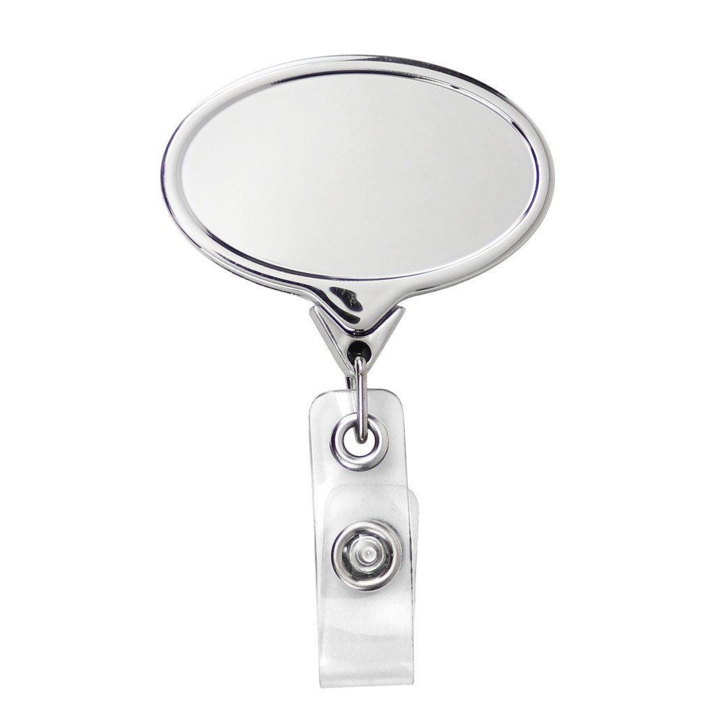 Picture of Metallic Finish Jumbo Oval Retractable Badge Reel