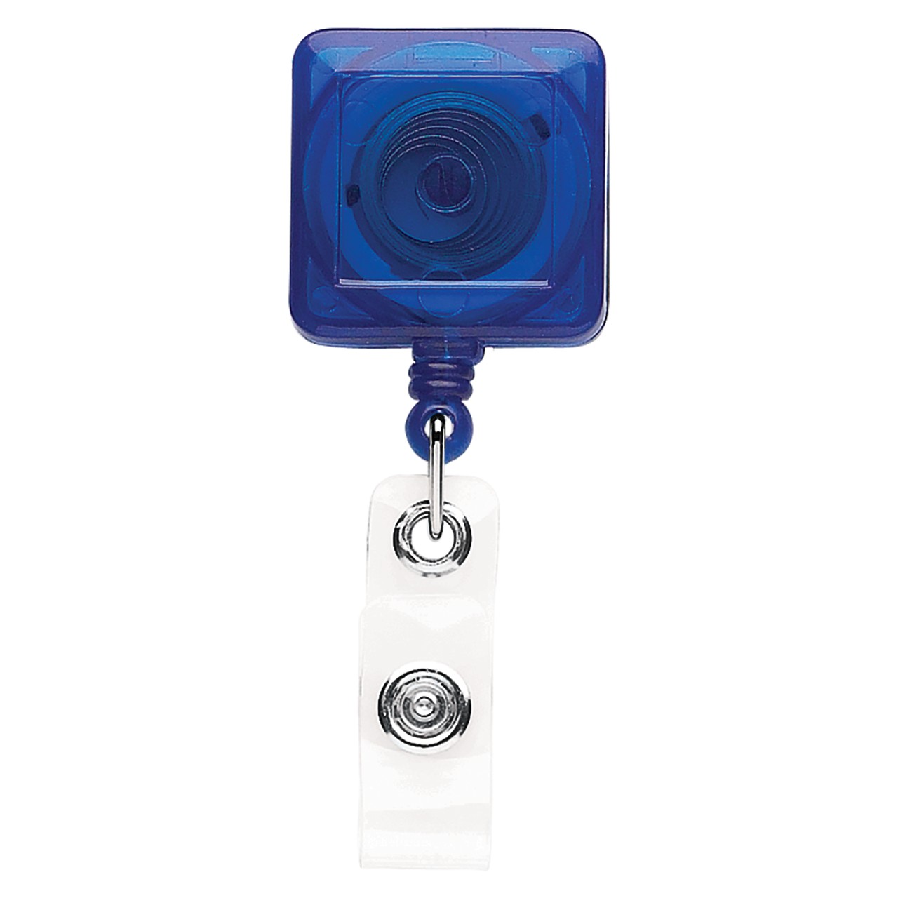 Picture of "Better" Translucent Square Retractable Badge Reel