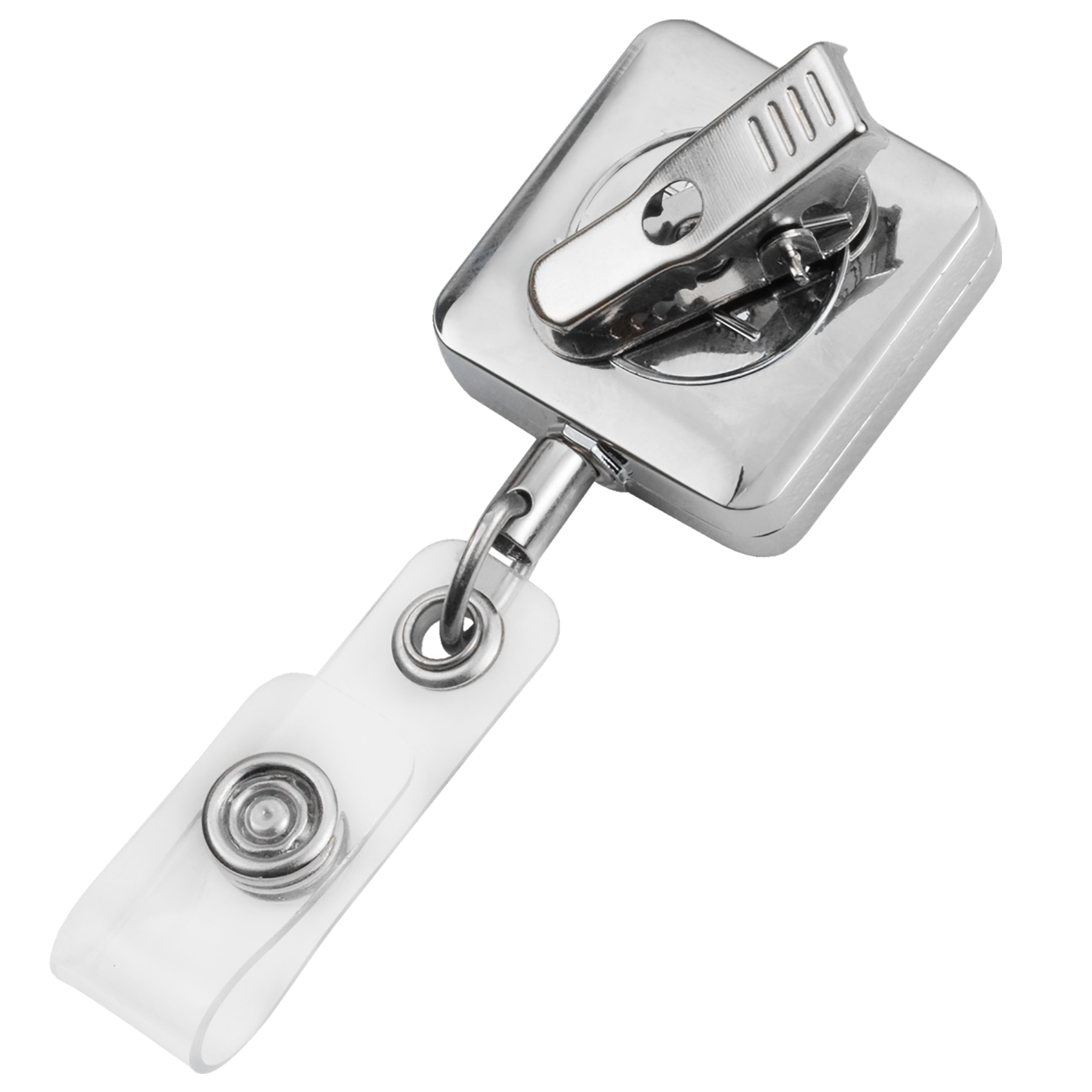 Picture of Square Metal Retractable Badge Reel