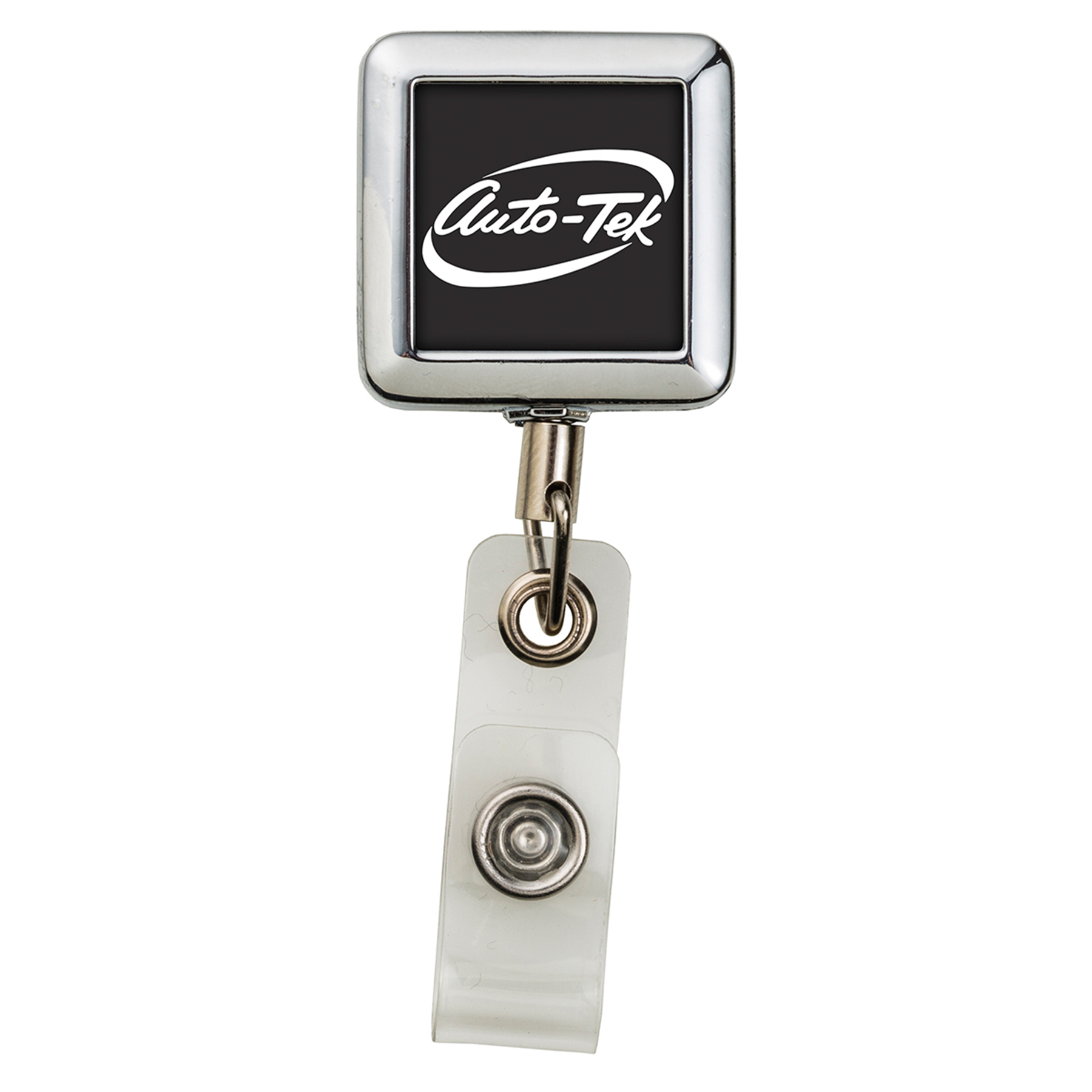 Picture of Square Metal Retractable Badge Reel