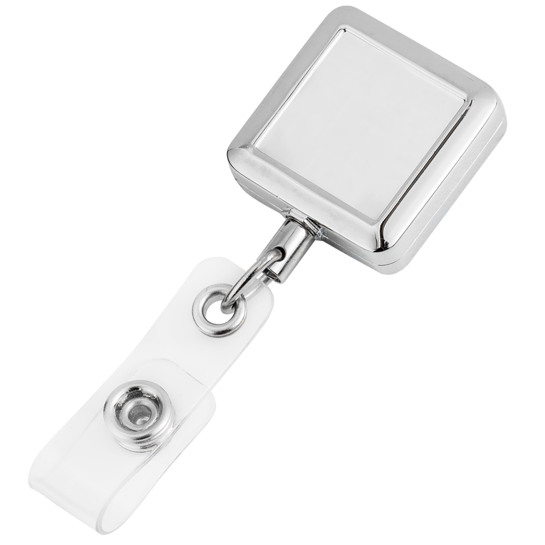 Picture of Square Metal Retractable Badge Reel