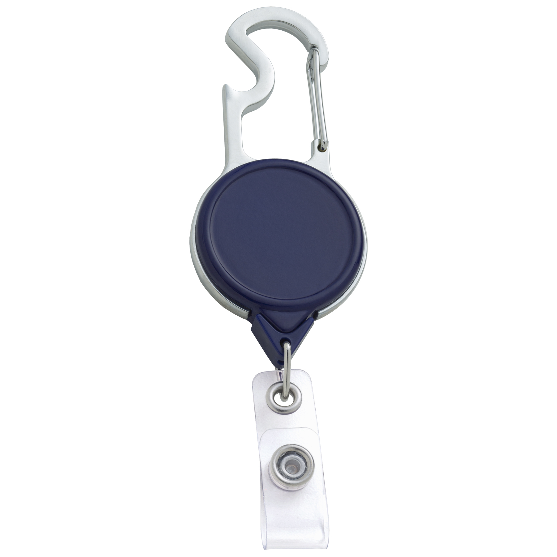 Picture of Carabiner Bottle Opener Retractable Badge Reel