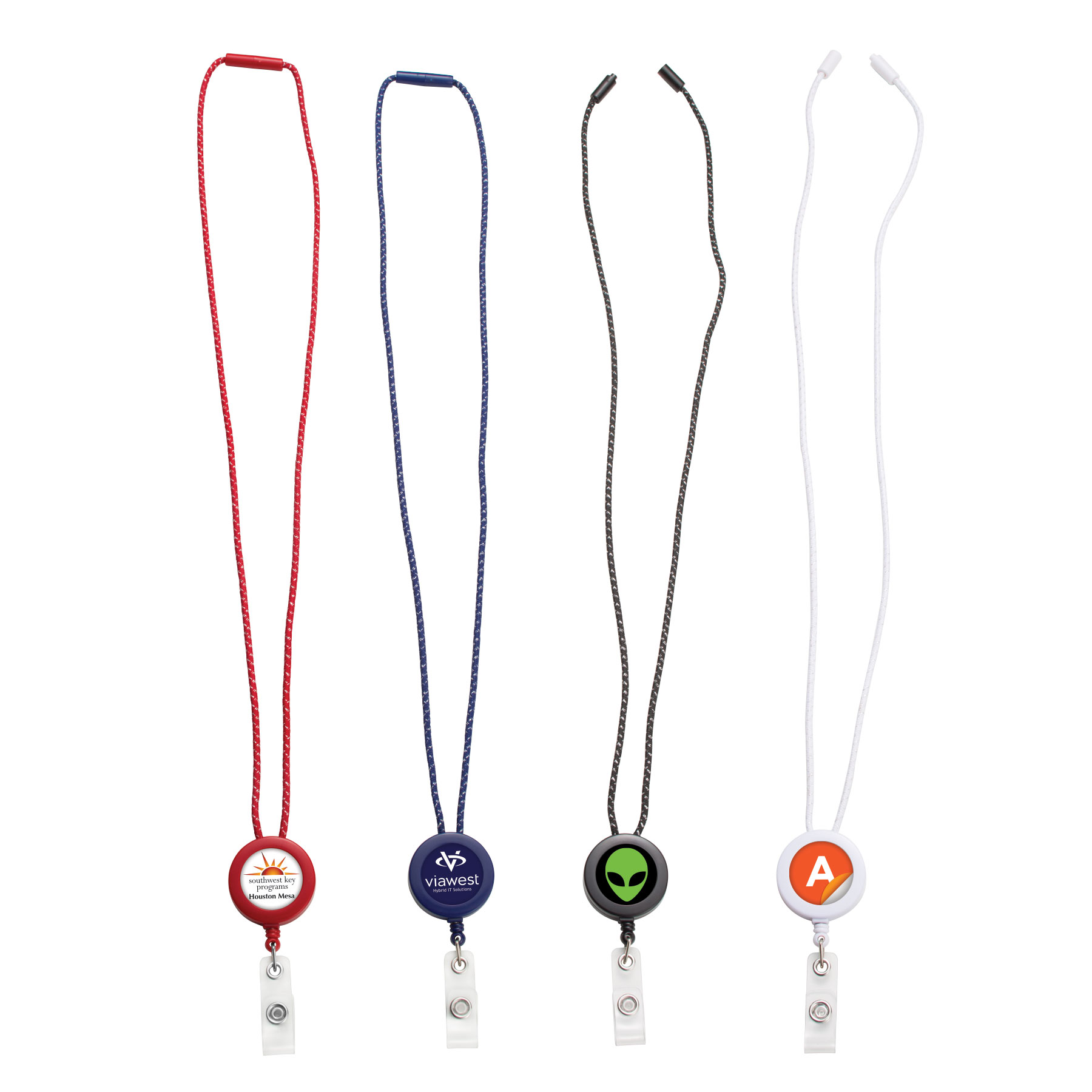Picture of Roped Lanyard Badge Reel