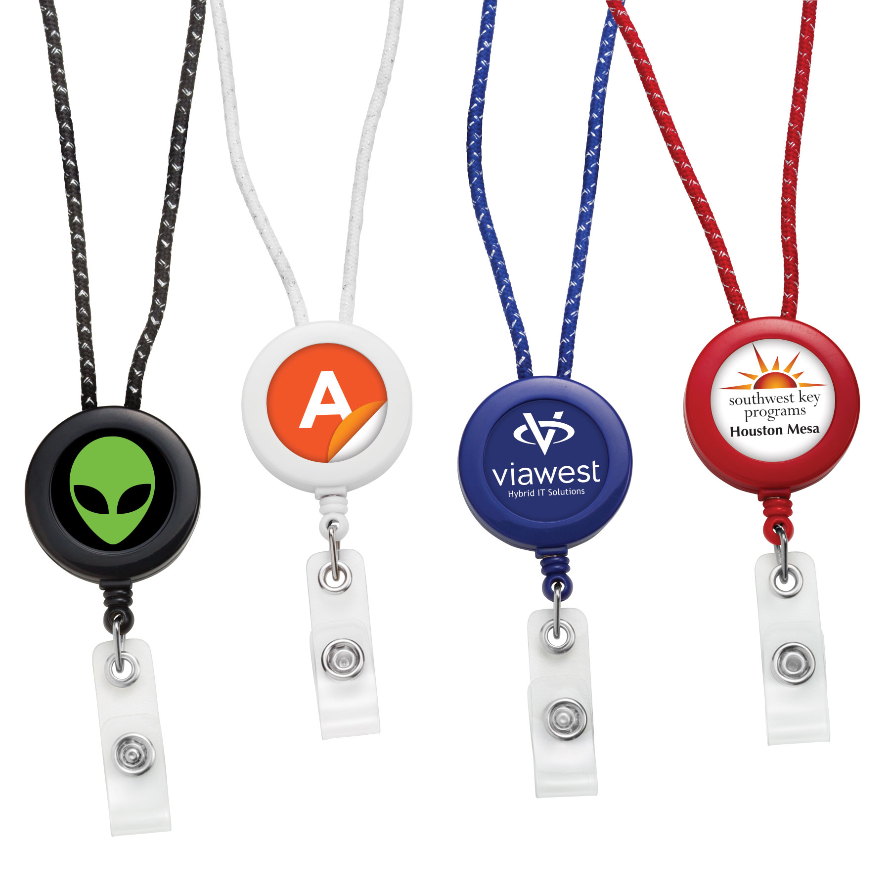 Picture of Roped Lanyard Badge Reel