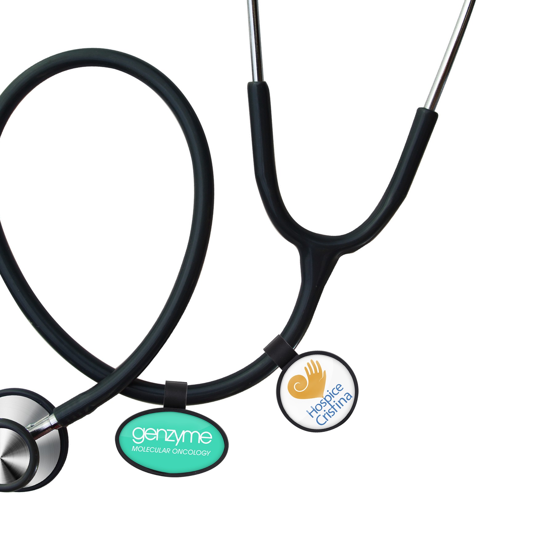 Picture of Anti-Microbial Round Stethoscope ID Tag