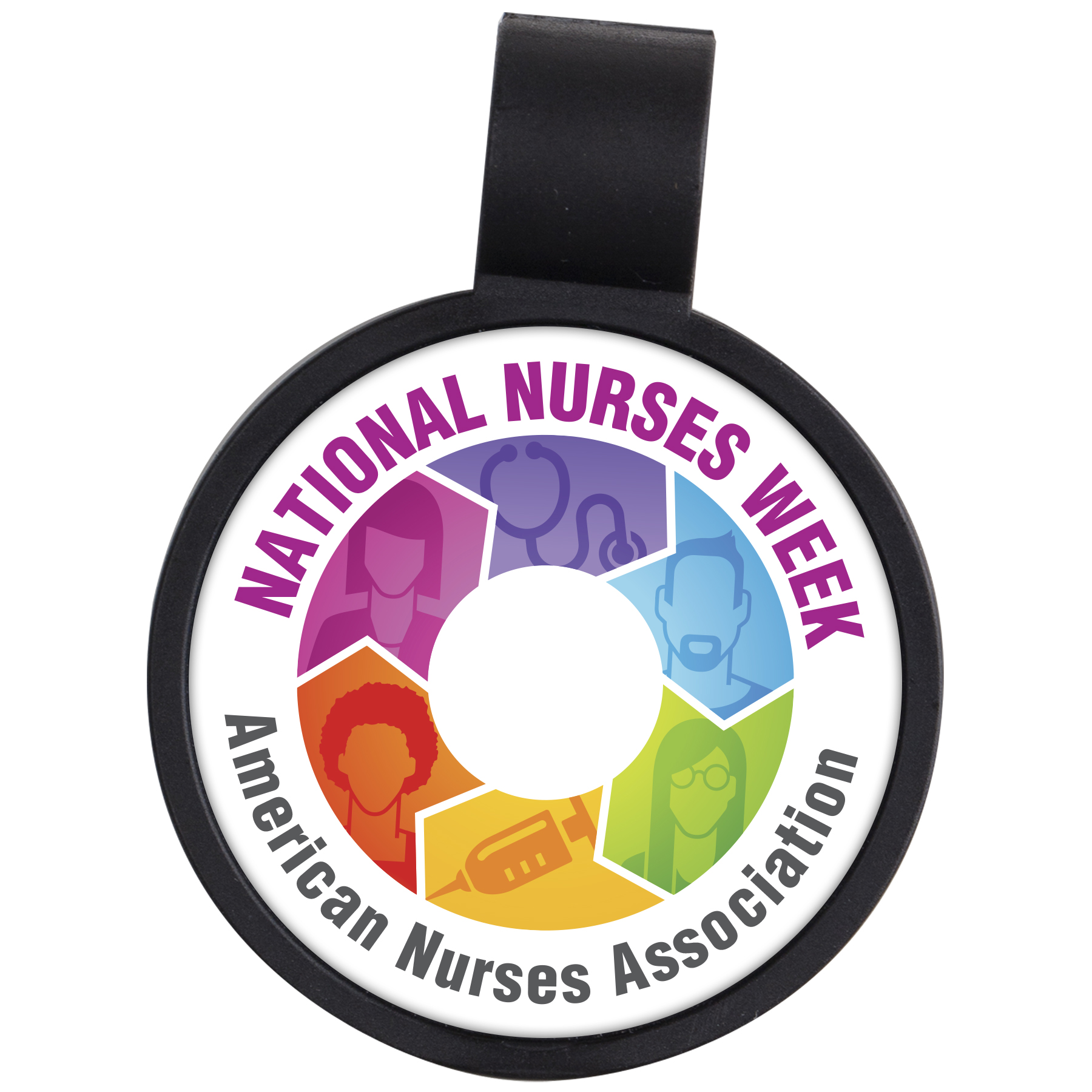 Picture of Anti-Microbial Round Stethoscope ID Tag