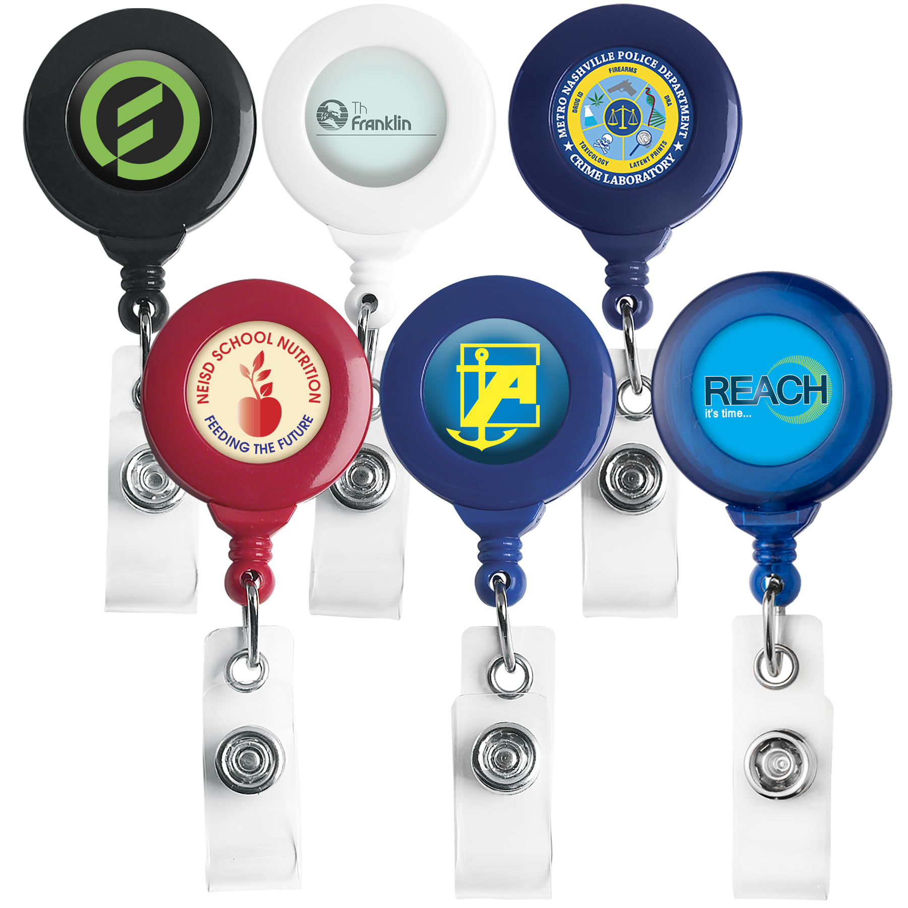 Picture of No Twist Retractable Badge Reel
