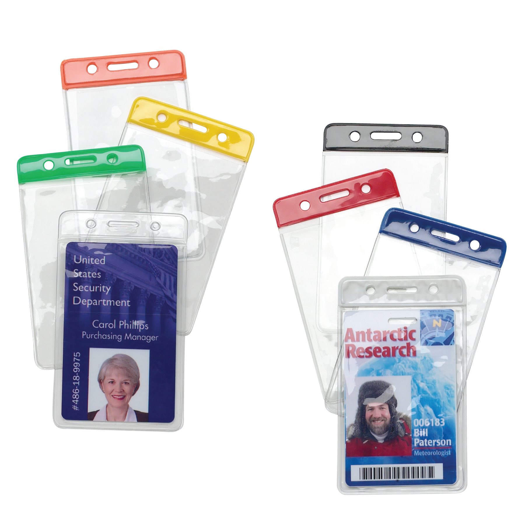 Picture of Color Top Vertical Card Holder