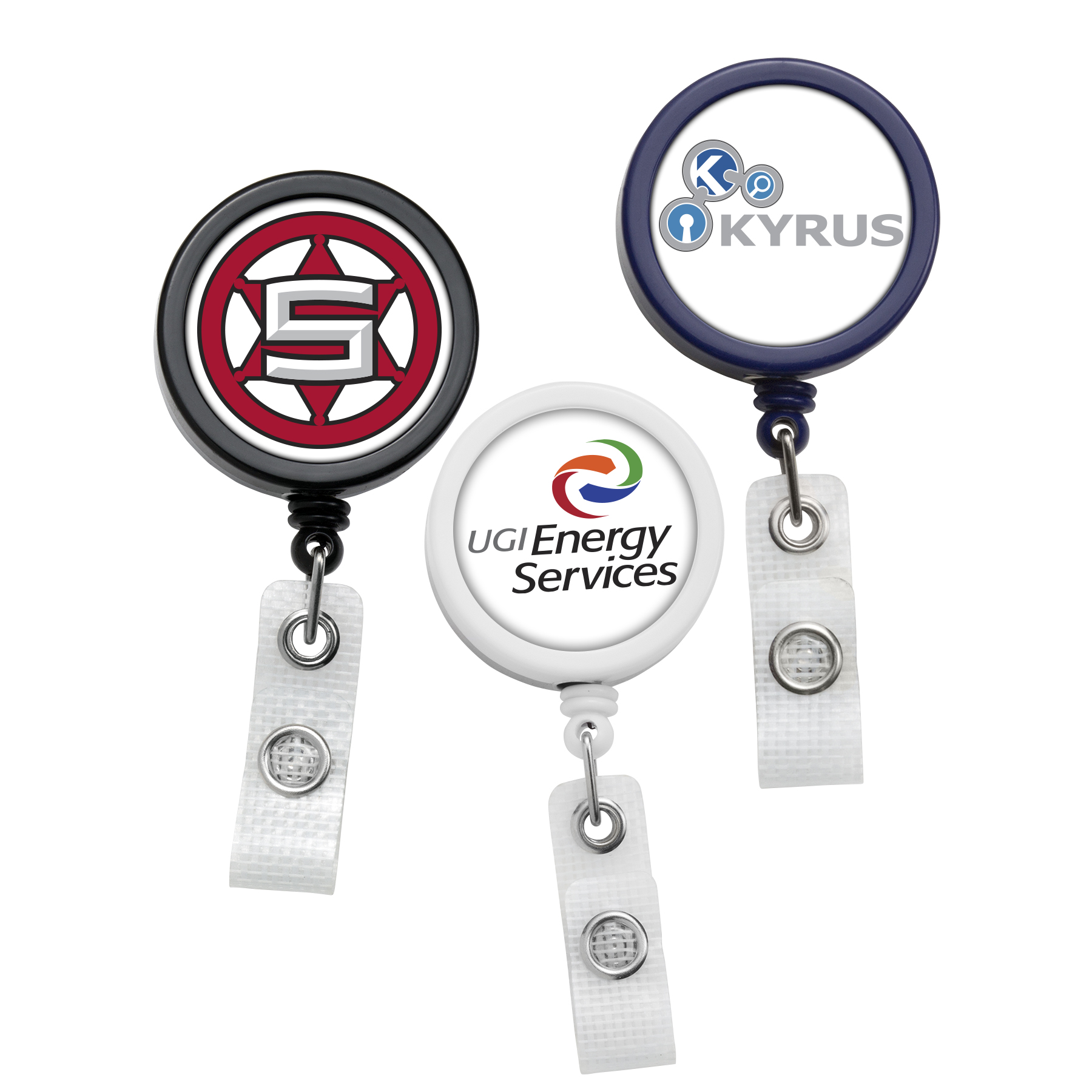 Picture of Heavy Duty Retractable Badge Reel w/nylon cord