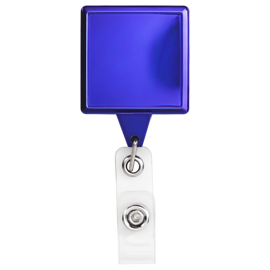 Picture of Metallic Finish JUMBO Square Retractable Badge Reel