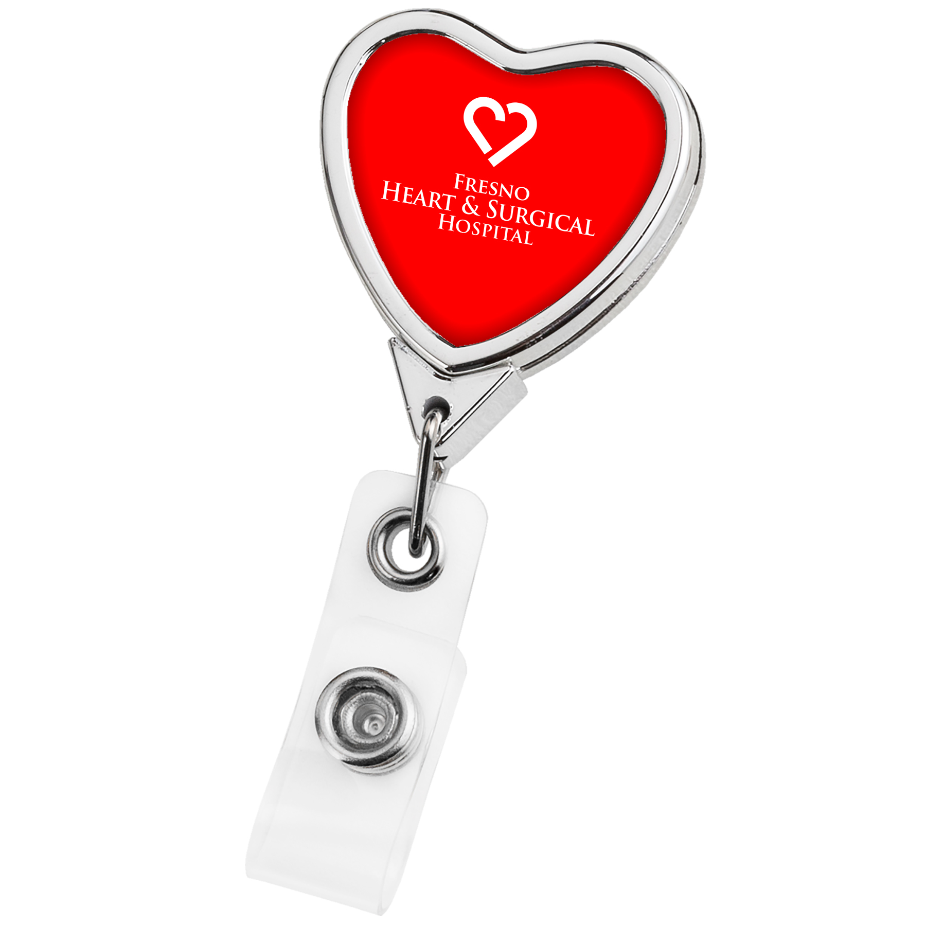 Picture of Chrome Heart Retractable Badge Reel