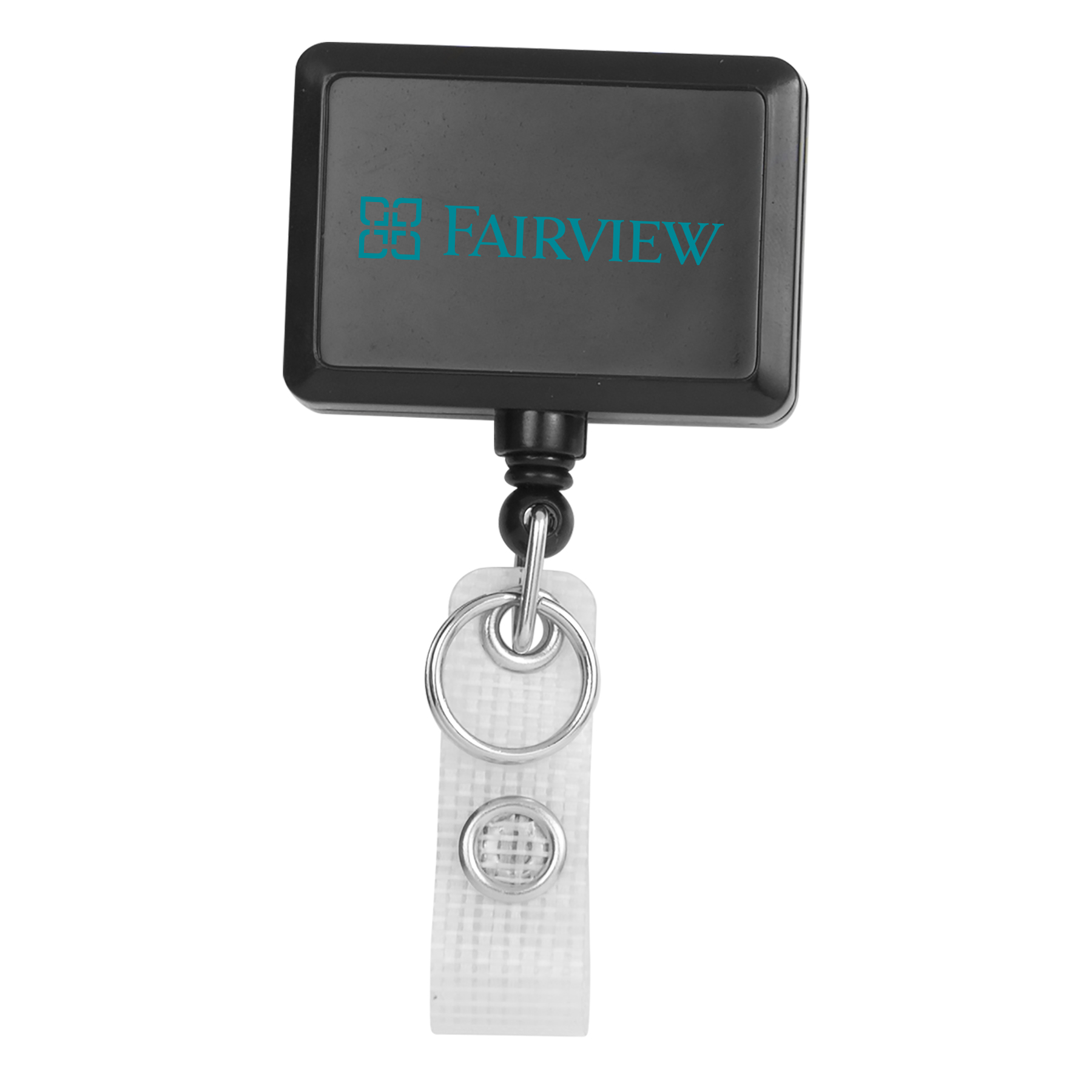 Picture of Hemp Jumbo Rectangle Retractable Badge Reel
