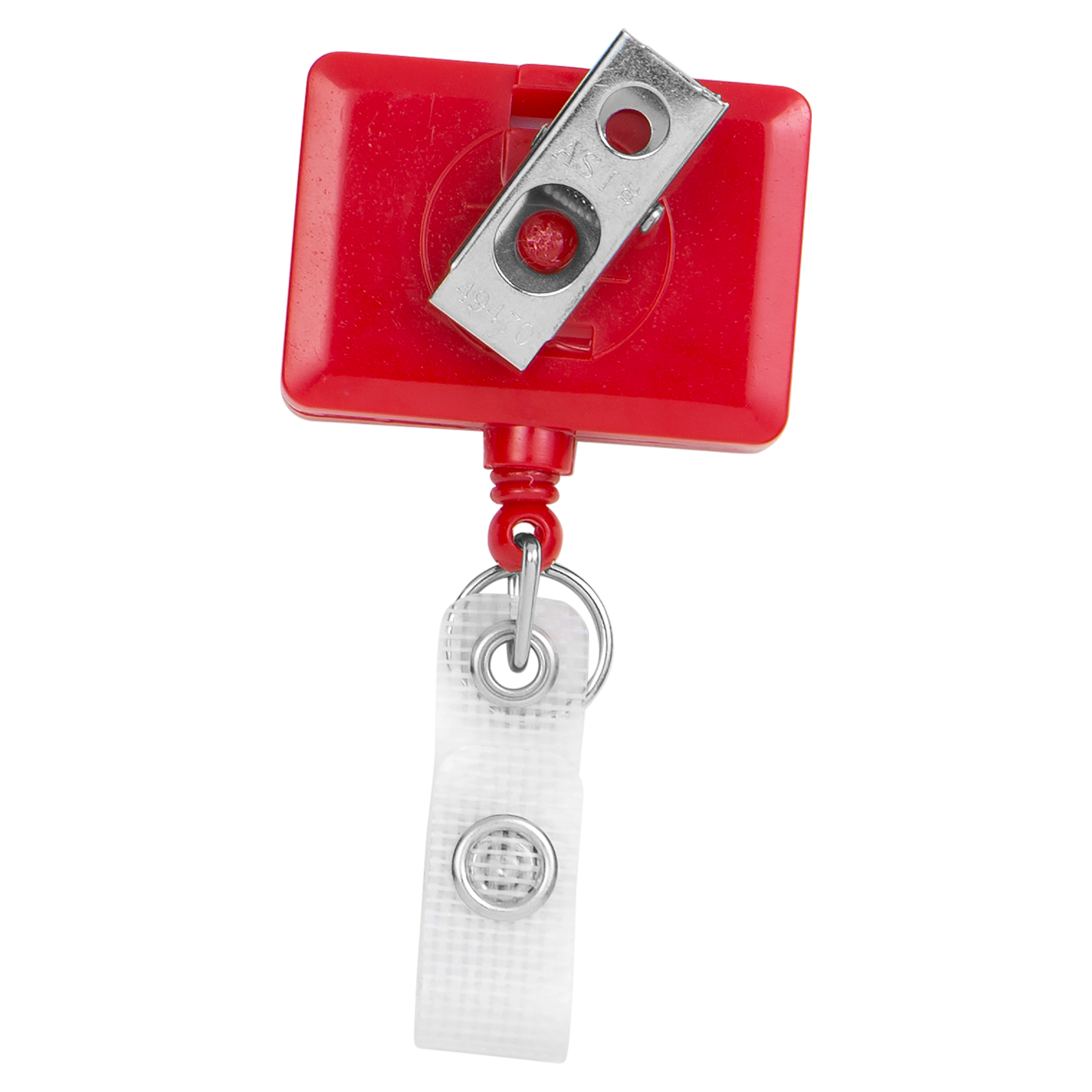 Picture of Hemp Jumbo Rectangle Retractable Badge Reel