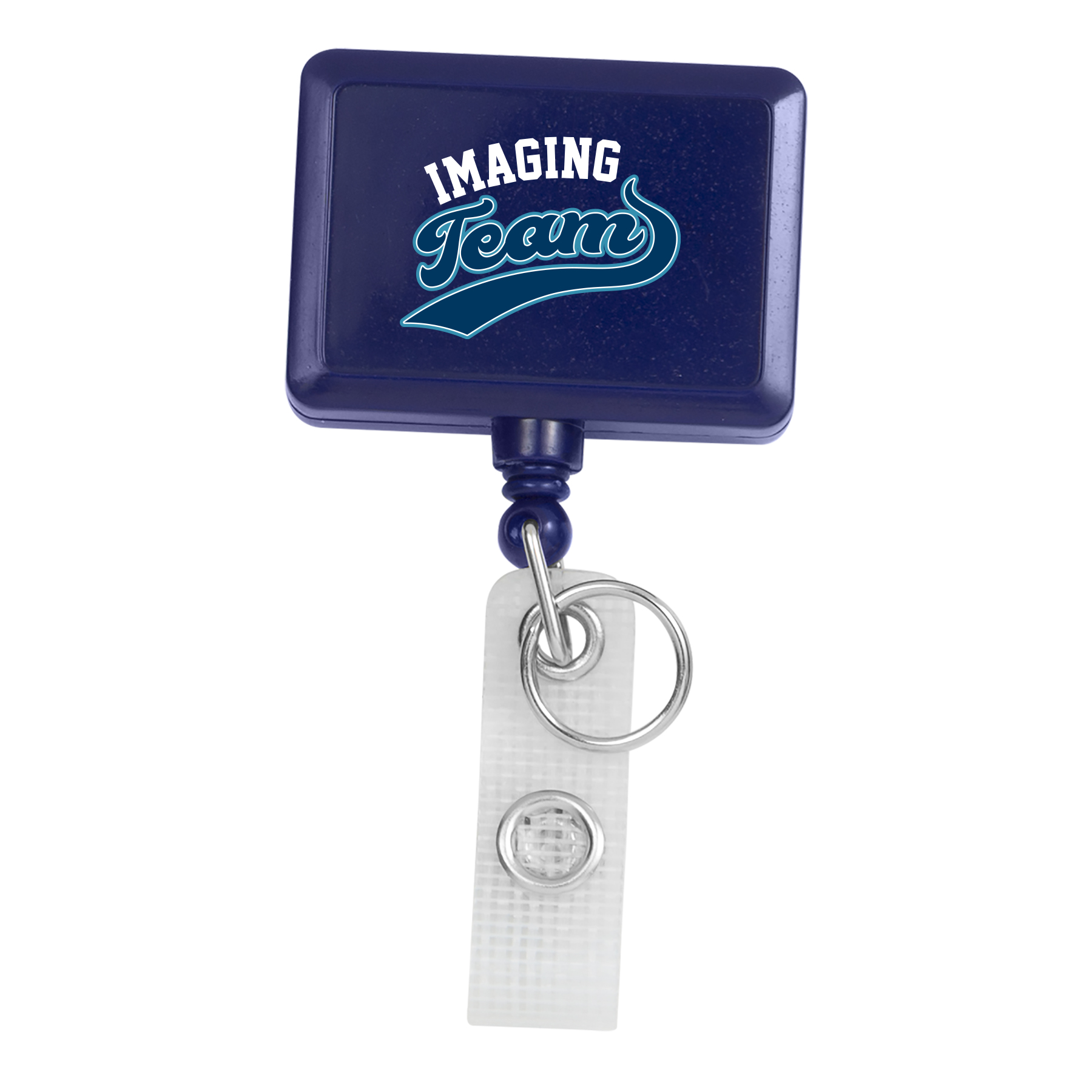 Picture of Hemp Jumbo Rectangle Retractable Badge Reel