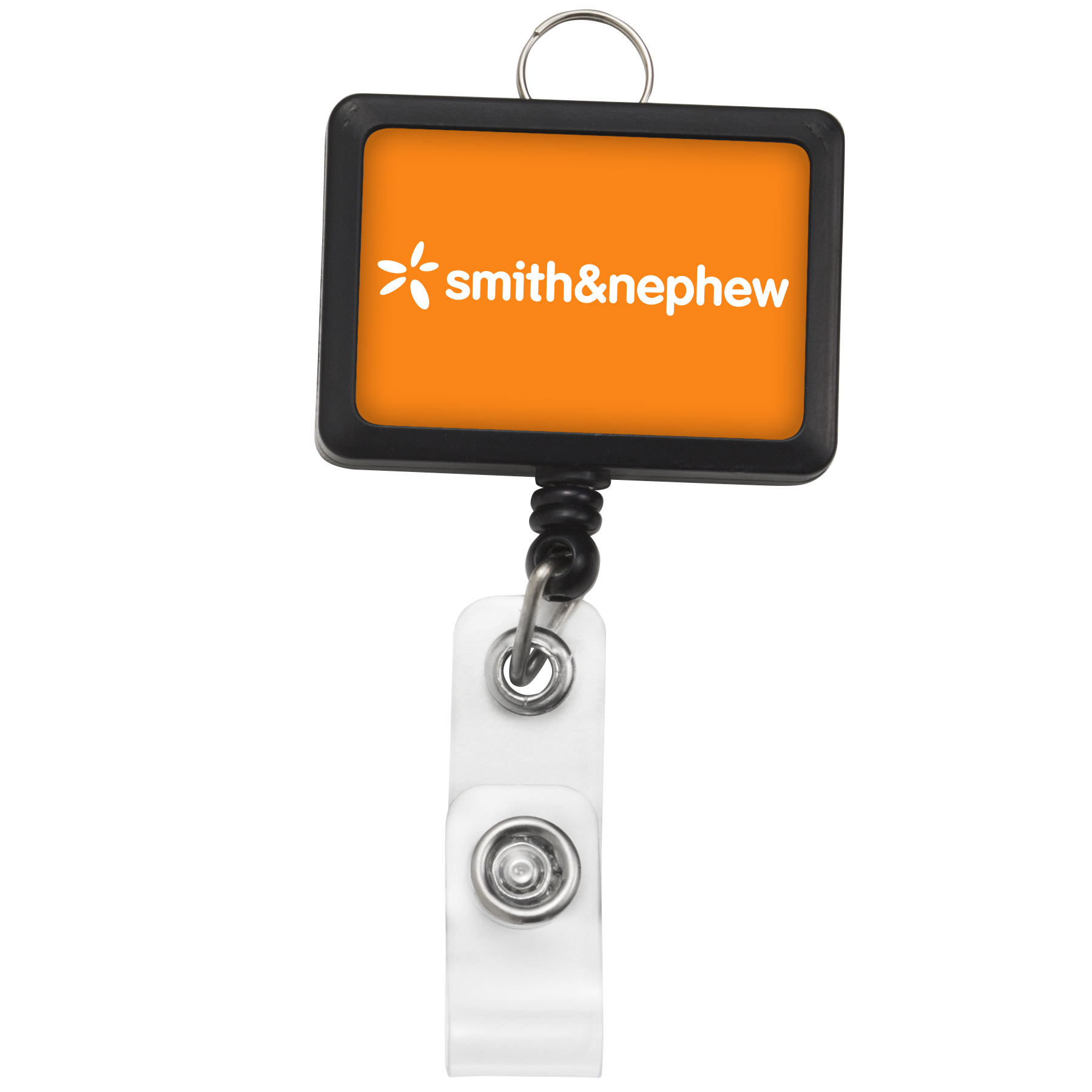 Picture of Jumbo Rectangle Badge Reel w/lanyard attachment