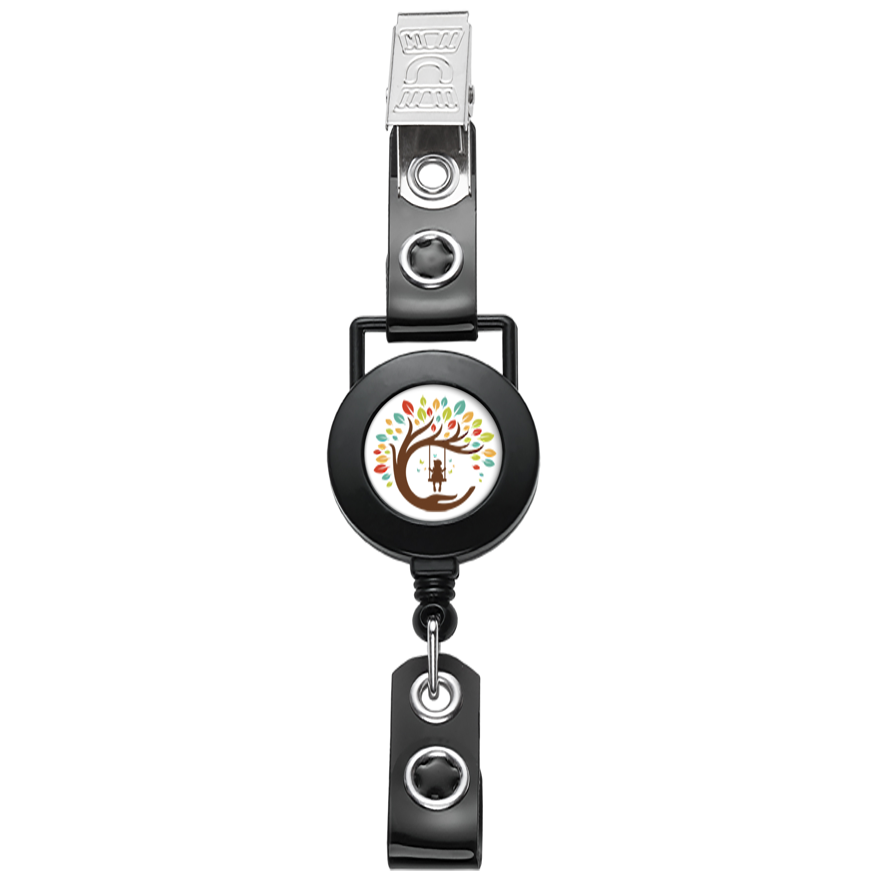 Picture of Square Hanger Retractable Badge Reel