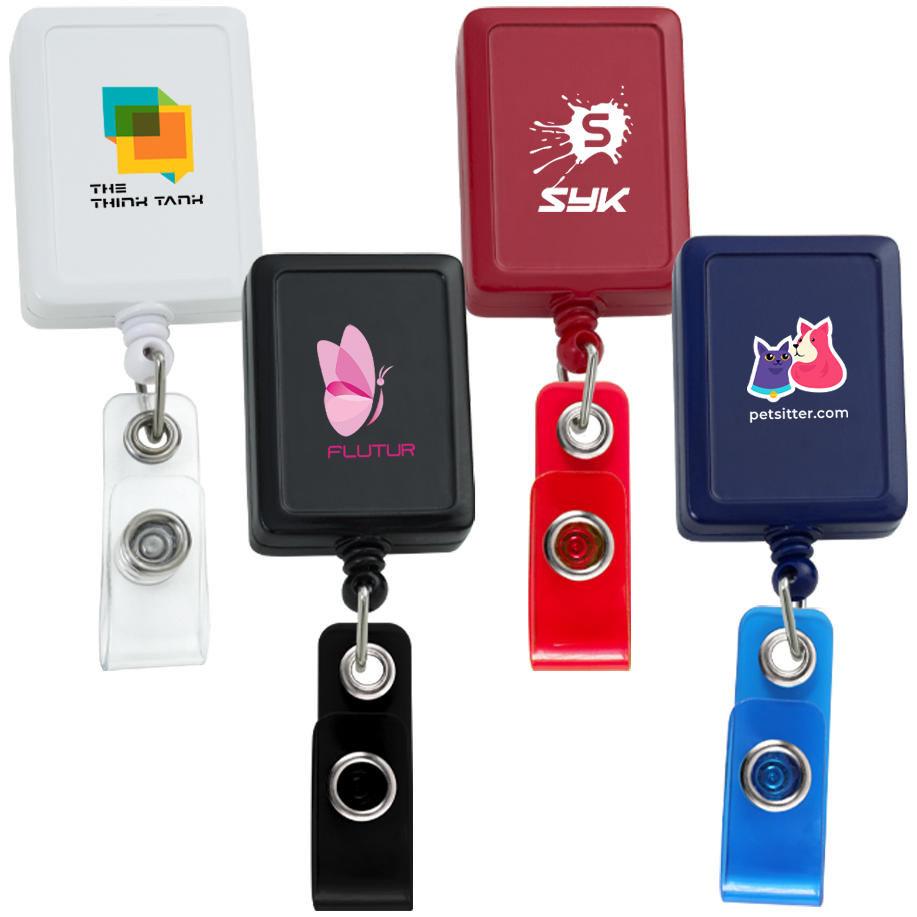 Picture of Vertical Rectangle Badge Reel