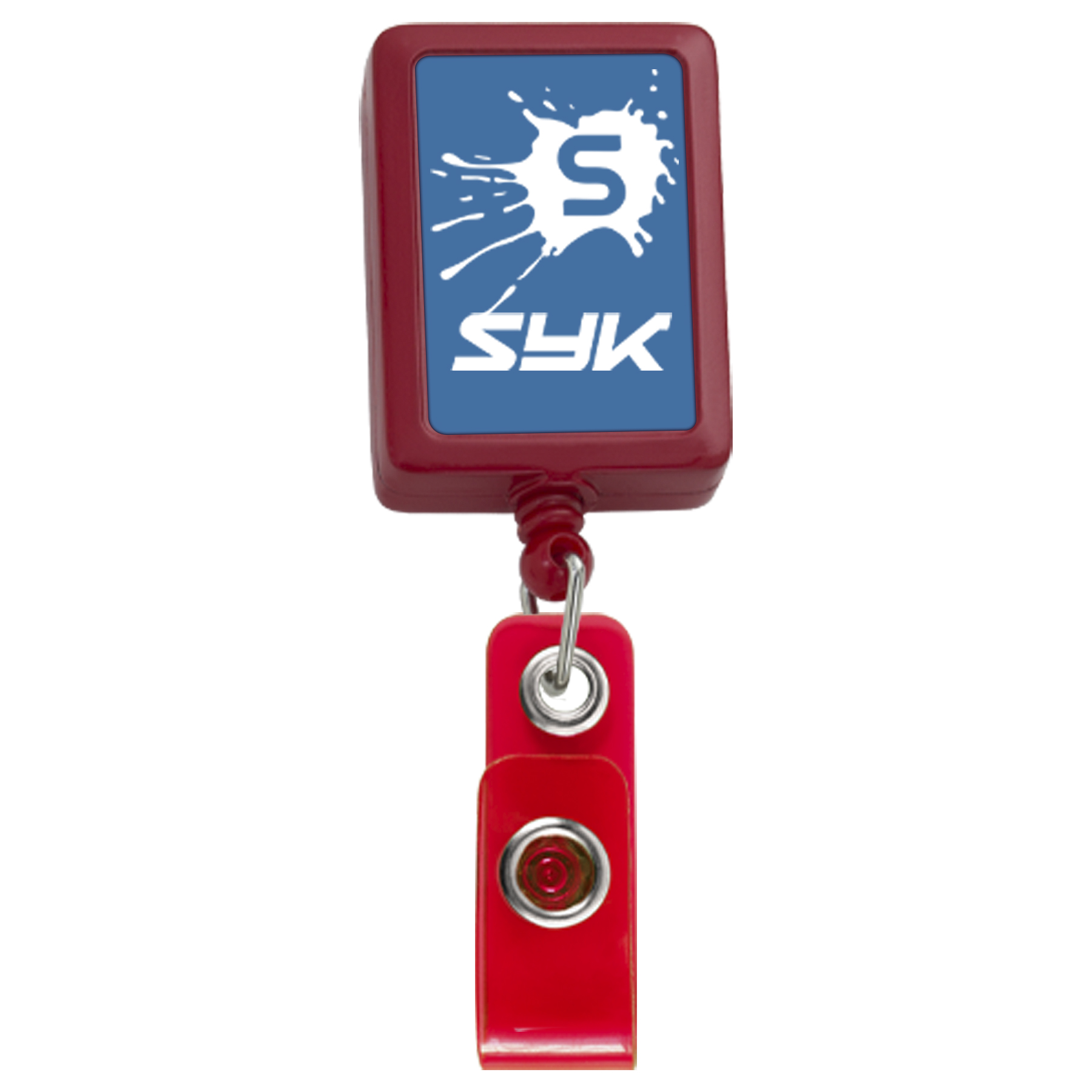 Picture of Vertical Rectangle Badge Reel