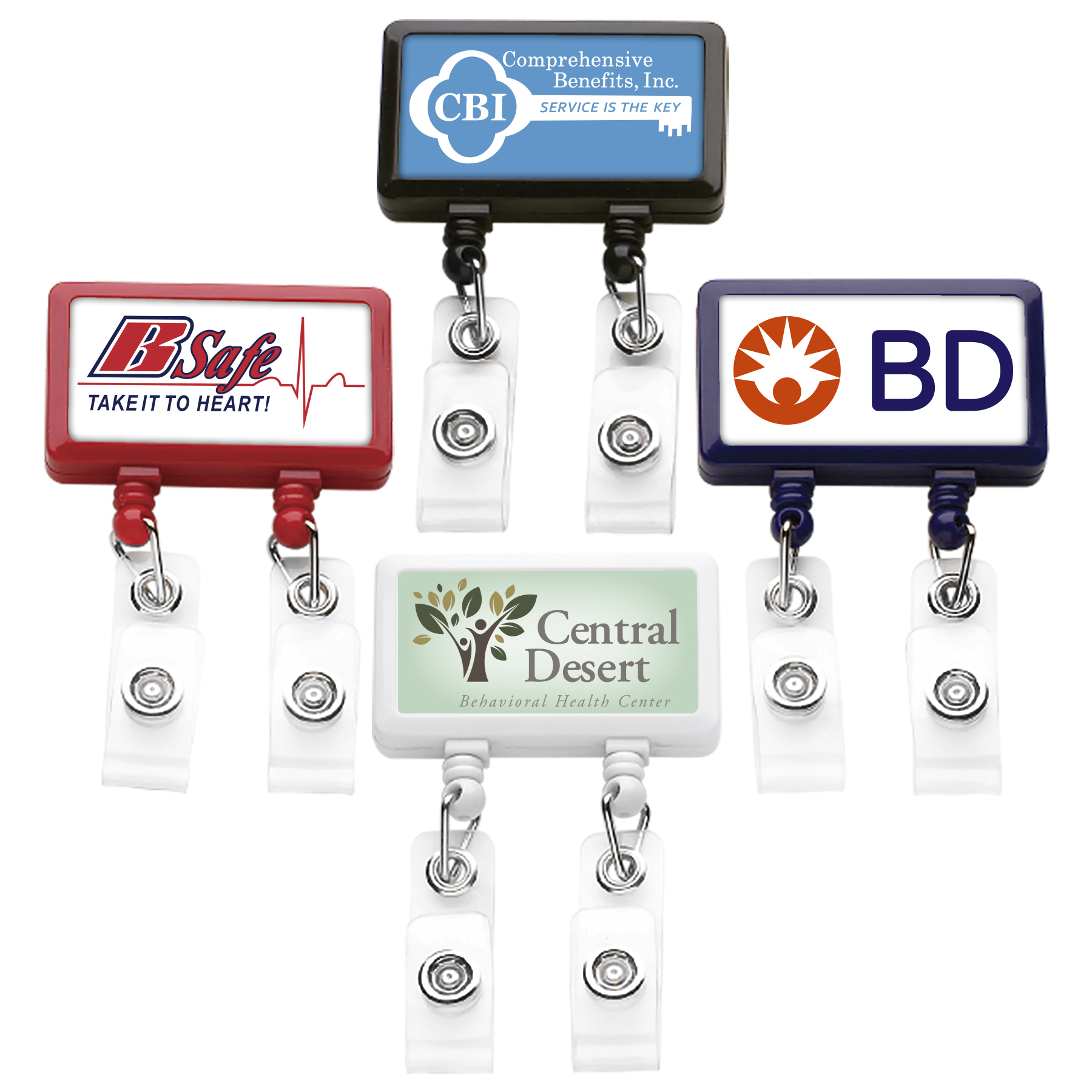Picture of Jumbo Dual Strap Retractable Badge Reel