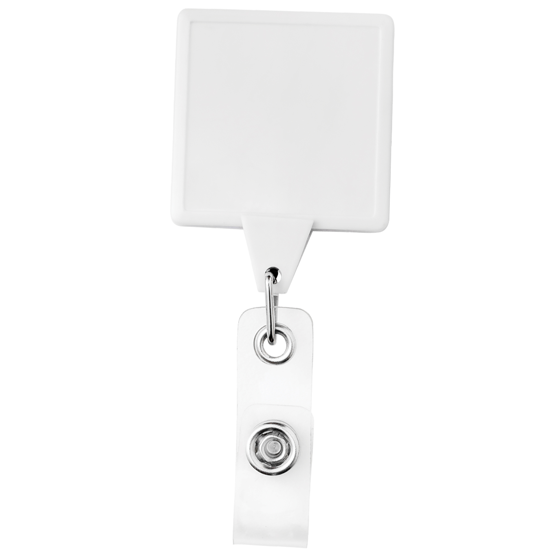 Picture of Jumbo Square Retractable Badge Reel w/belt Clip