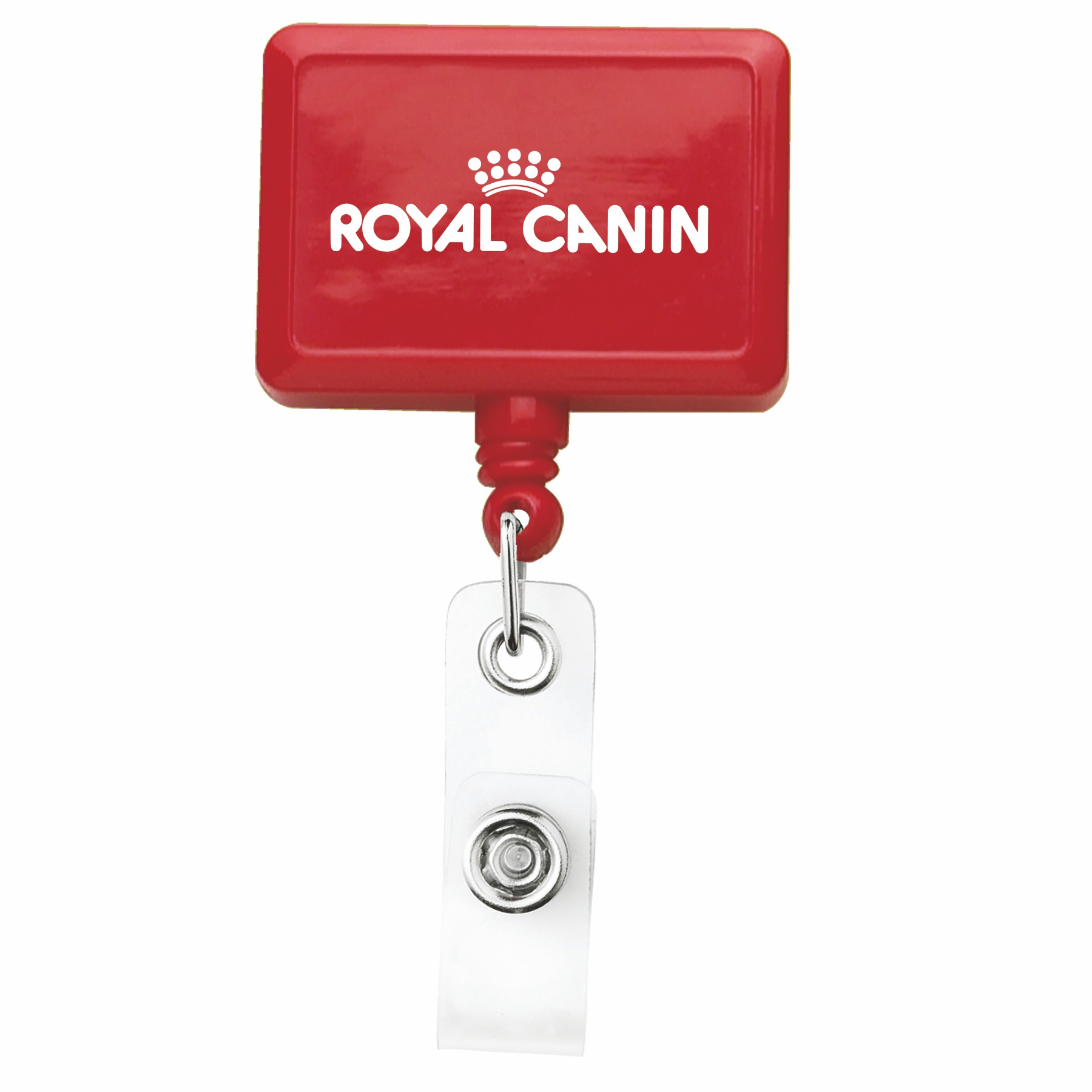 Picture of Rectangle Retractable Badge Reel w/belt cliip