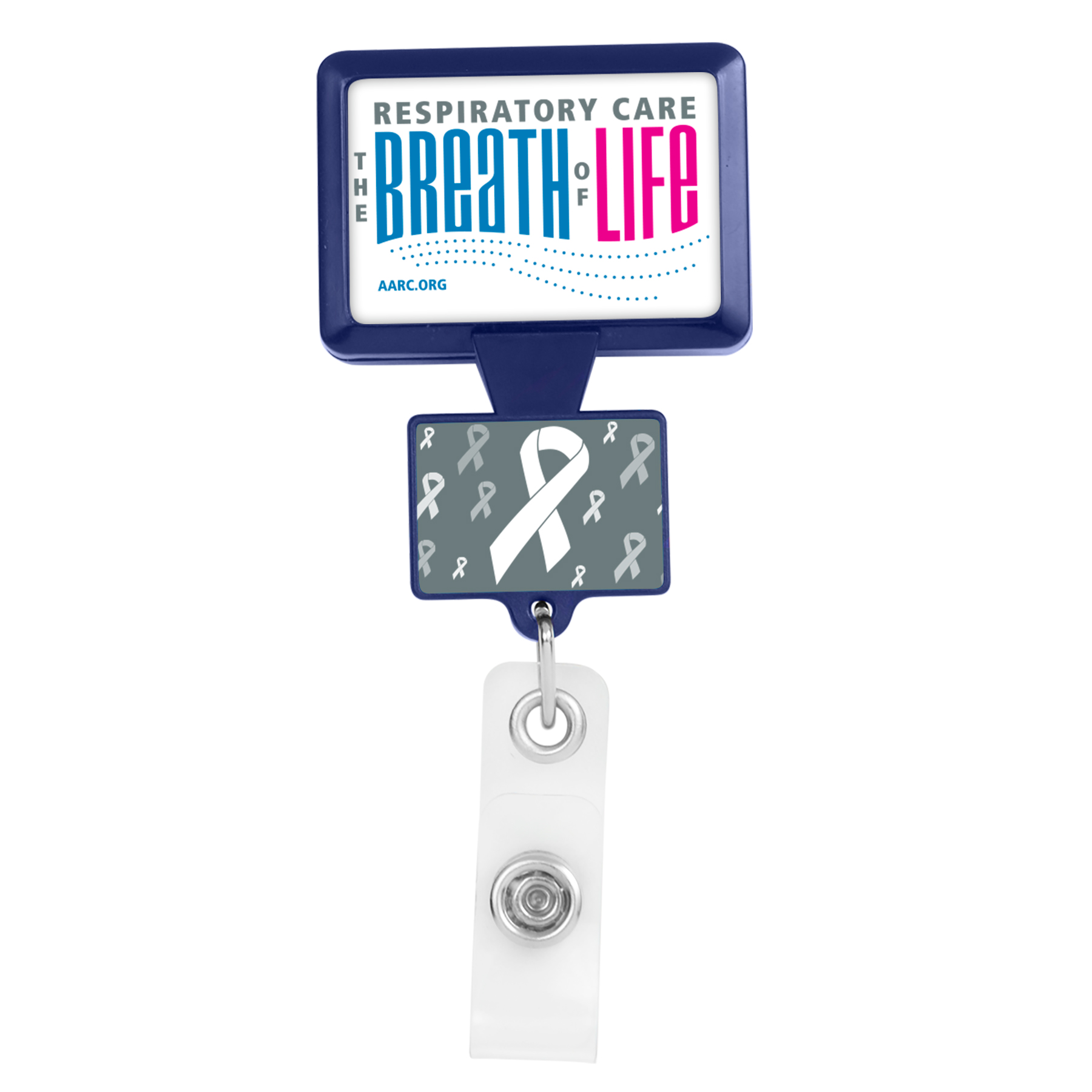 Picture of Double Up Rectangle Retractable Badge Reel
