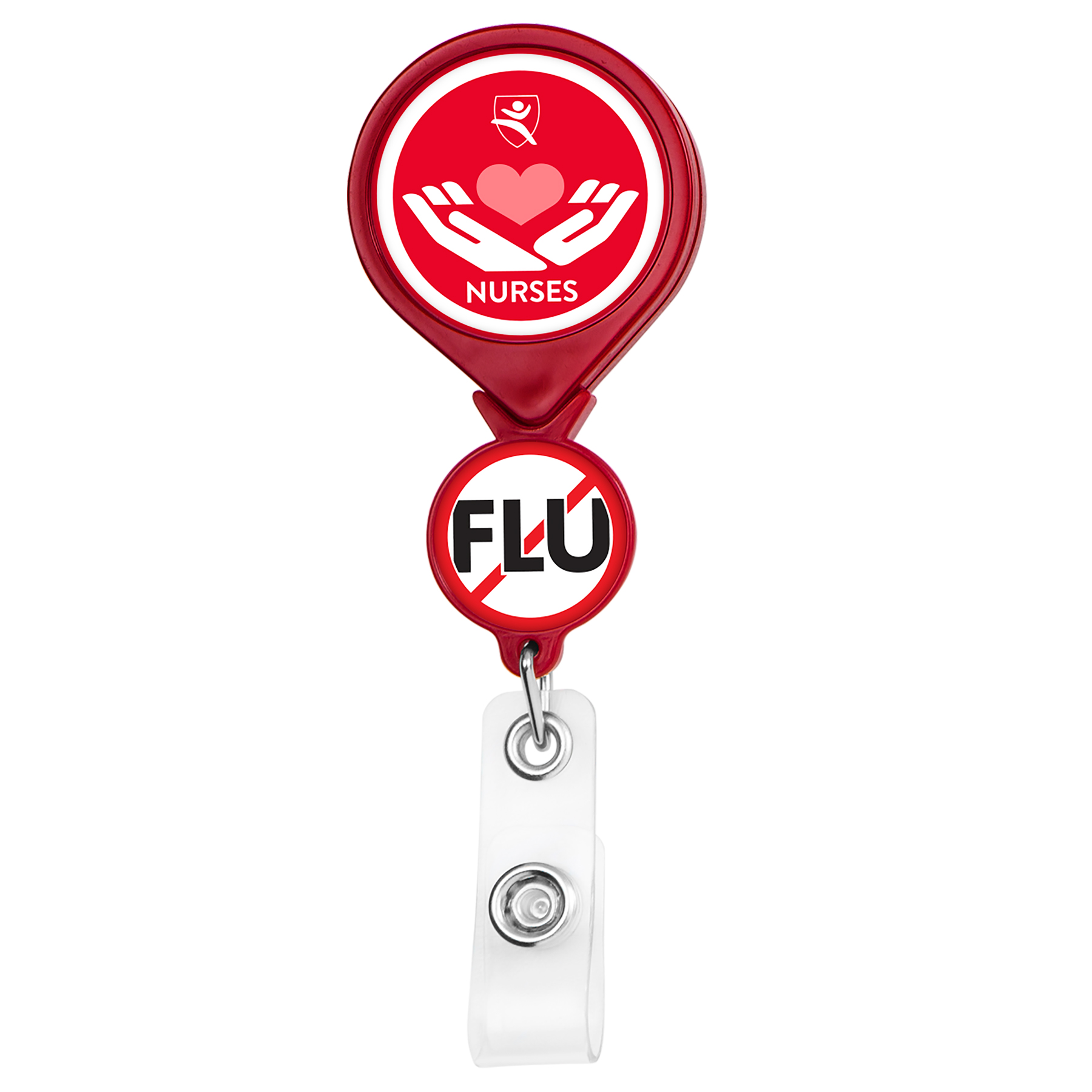 Picture of Double Up Round Retractable Badge Reel