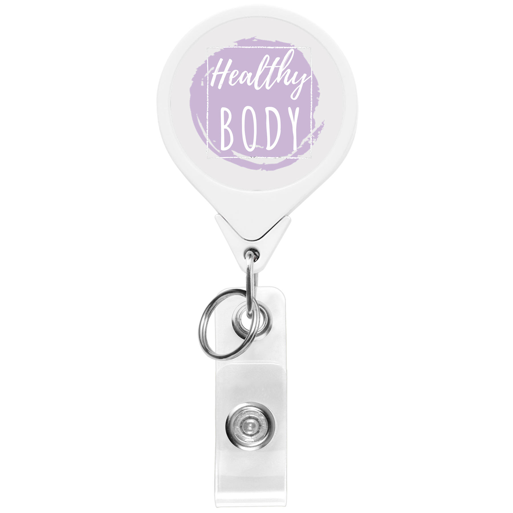 Picture of Round Dual Back Retractable Badge Reel