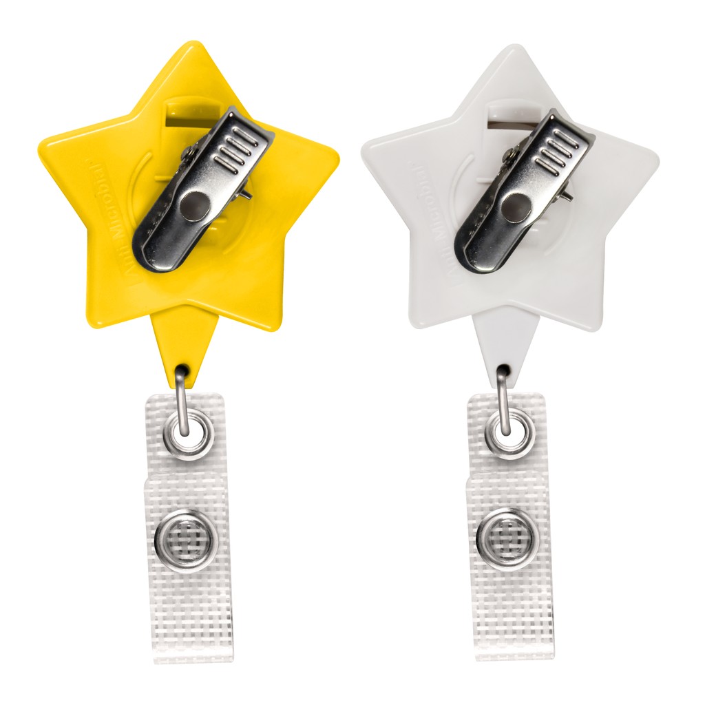 Picture of Jumbo Anti-Microbial Star Retractable Badge Reel