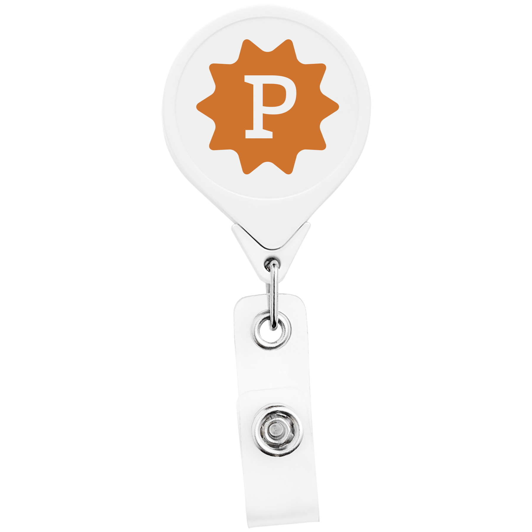 Picture of Jumbo Round Retractable Badge Reel w/belt clip