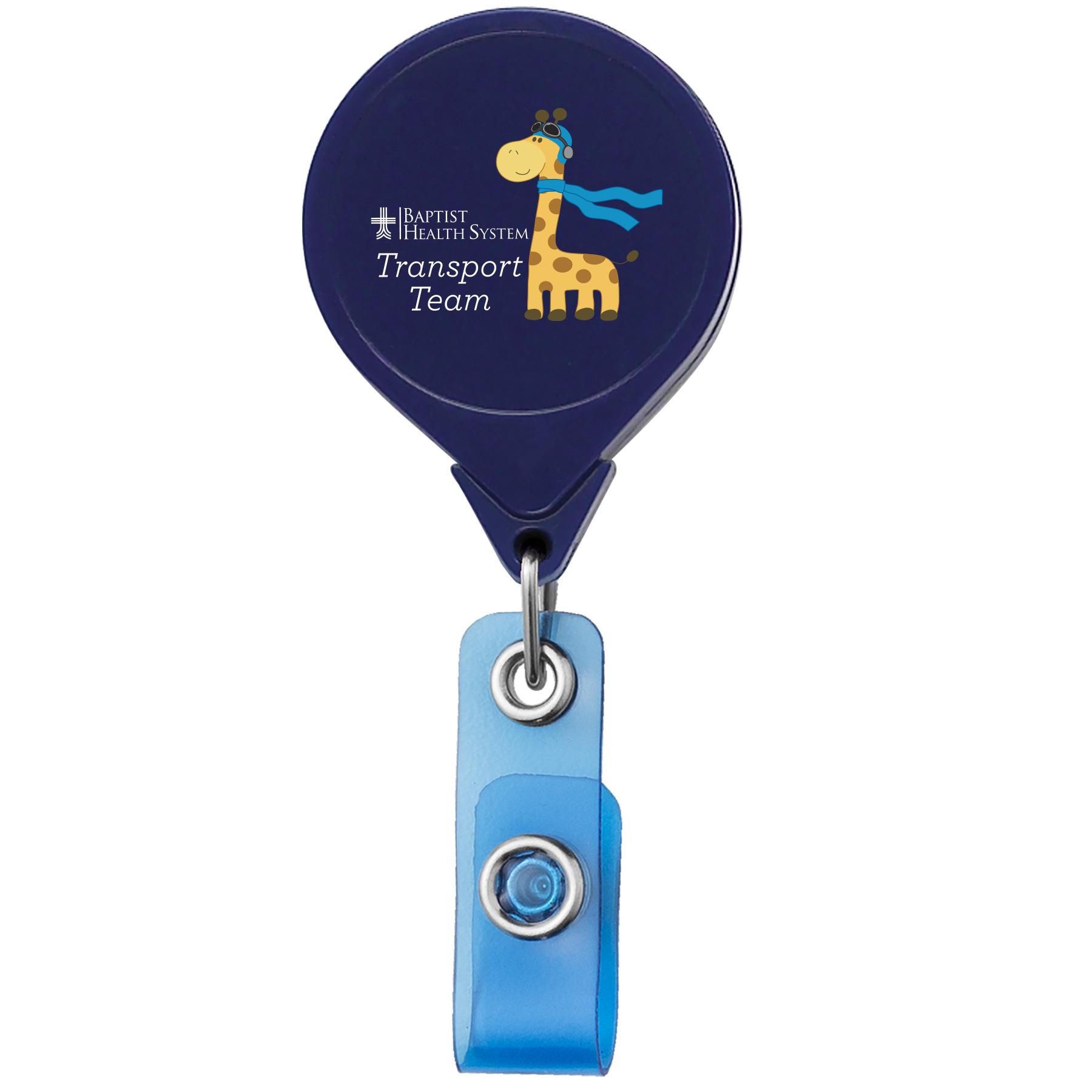 Picture of Jumbo Round Retractable Badge Reel w/belt clip