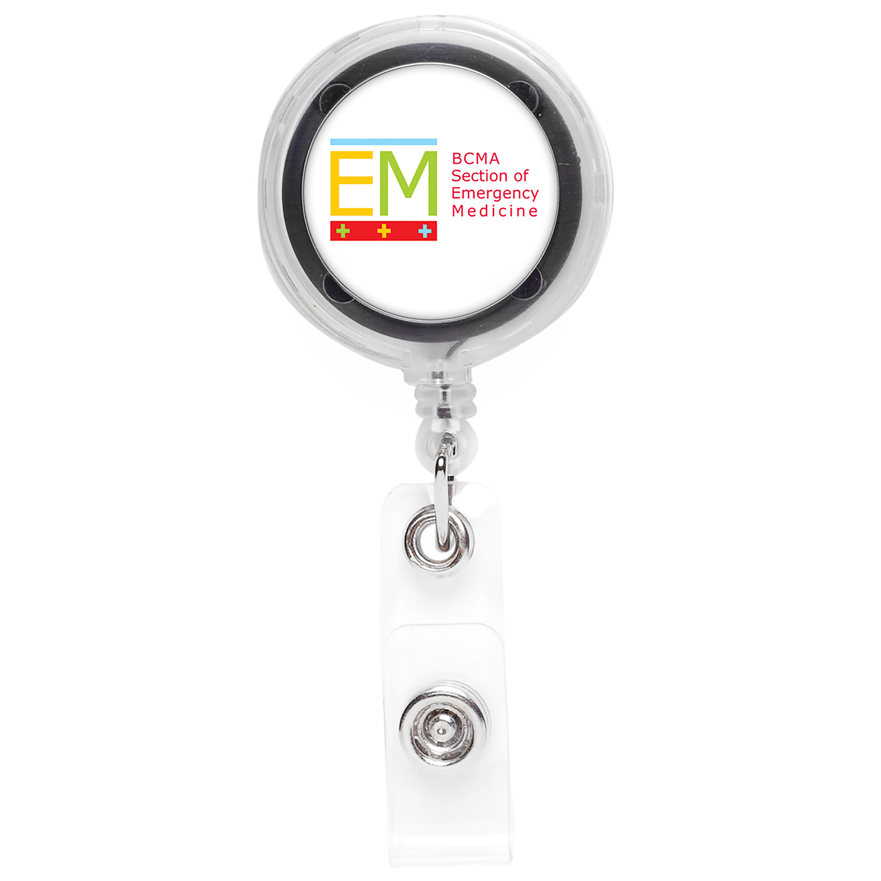 Picture of Jumbo See-Thru Retractable Badge Reel