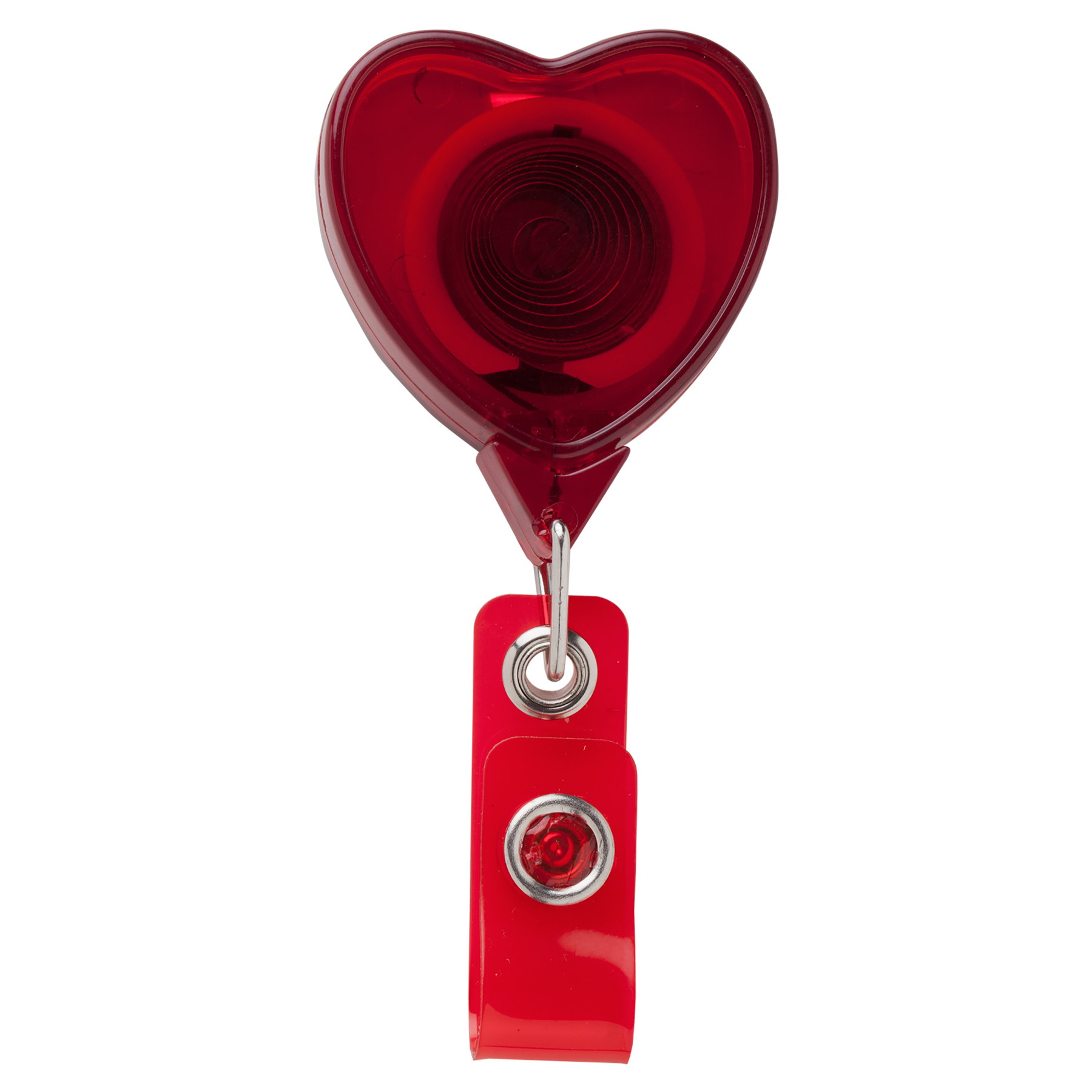 Picture of Jumbo Heart Retractable Badge Reel