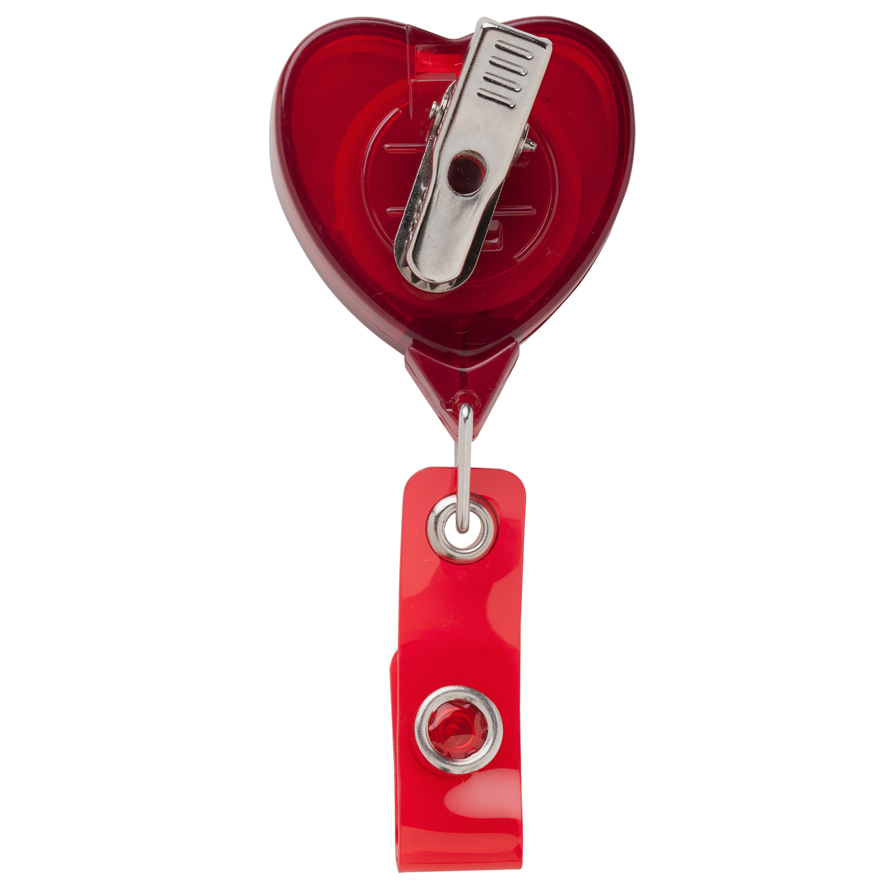 Picture of Jumbo Heart Retractable Badge Reel