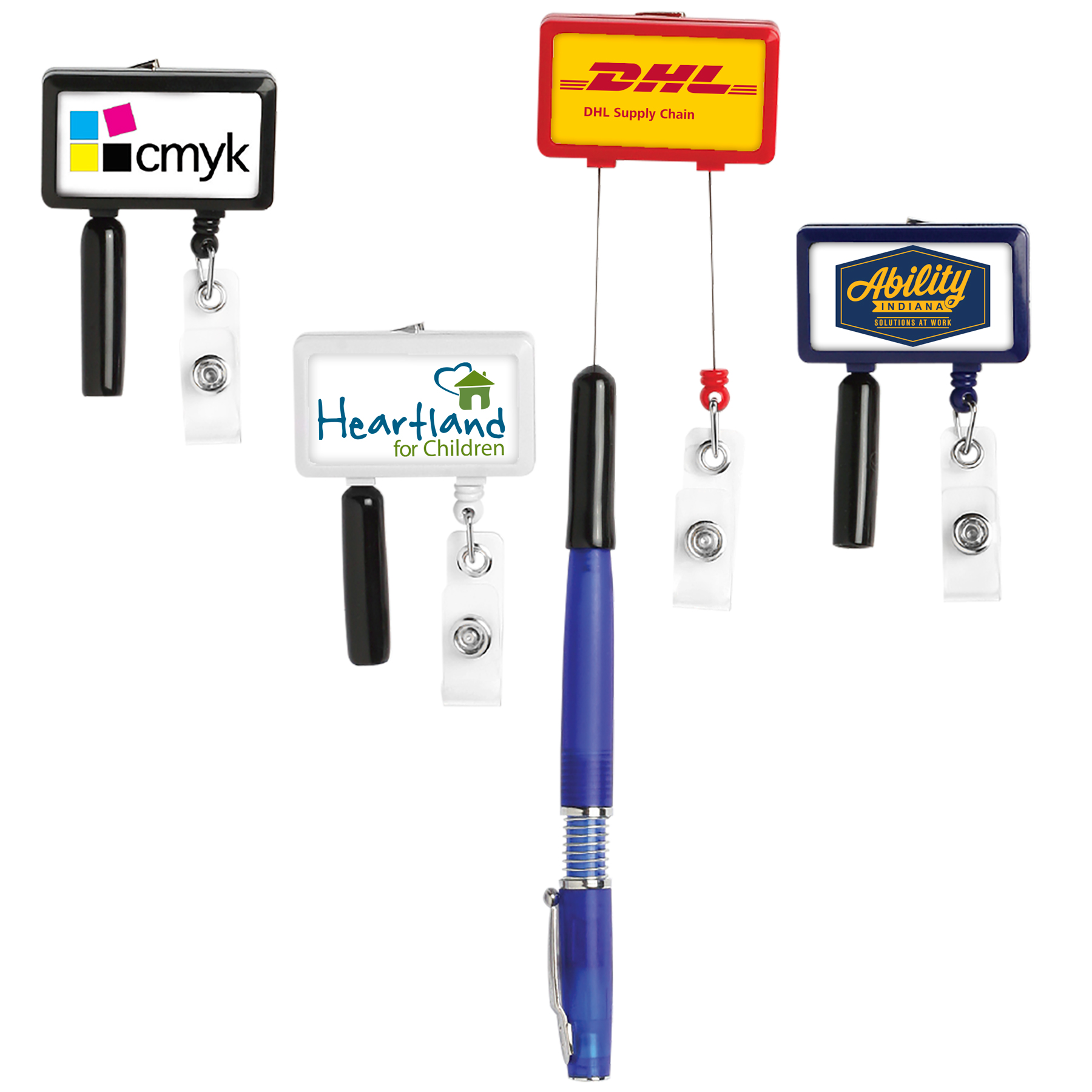 Picture of Jumbo Retractable Badge & Pen Reel