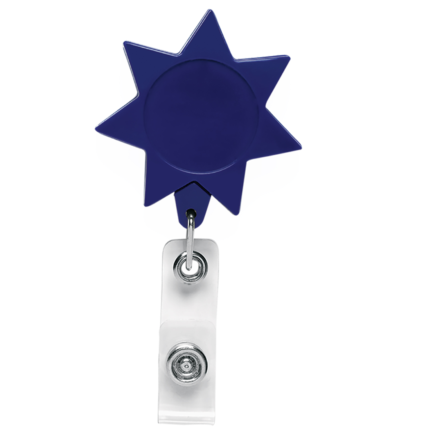 Picture of 7 Point Star Retractable Badge Reel