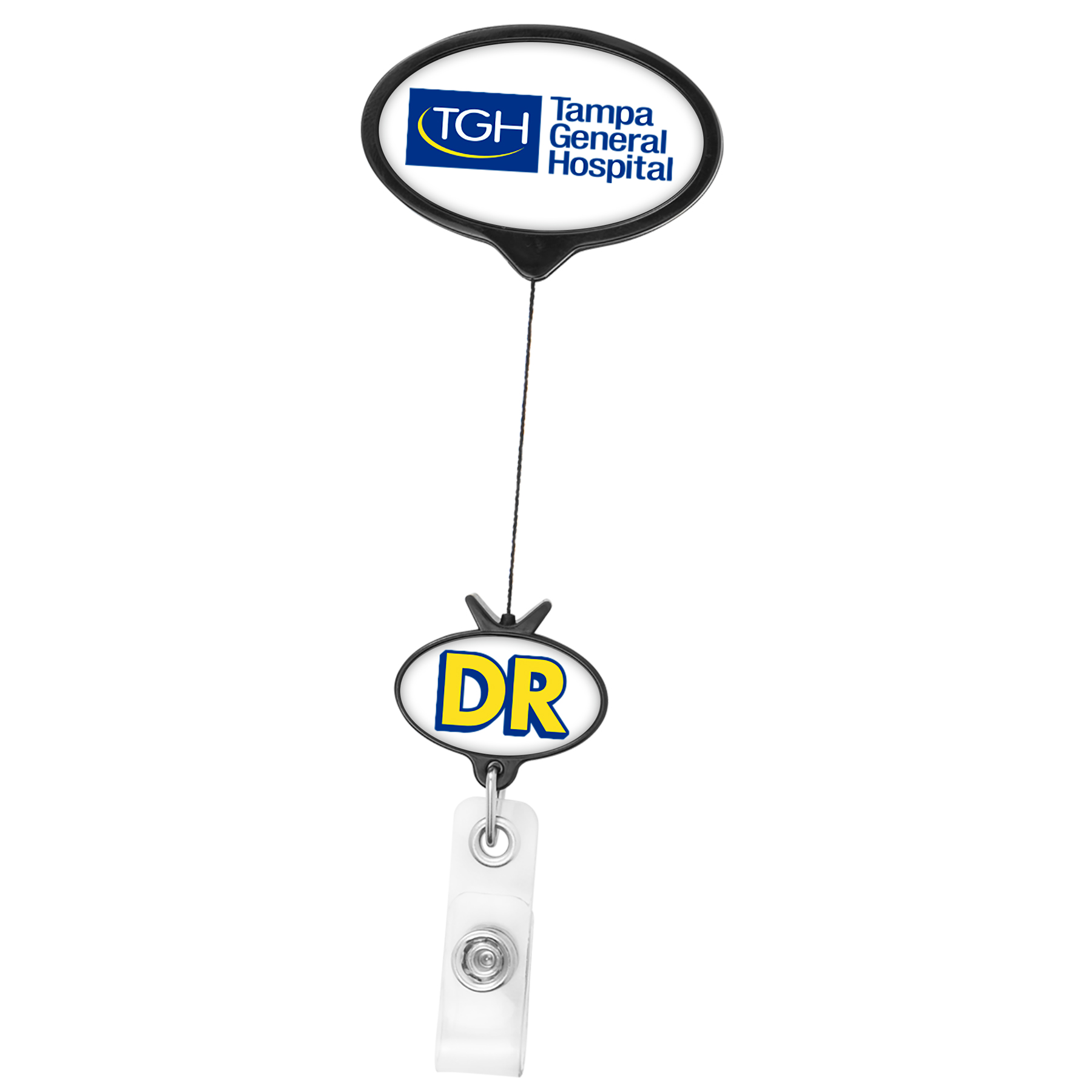 Picture of Double Up Oval Retractable Badge Reel