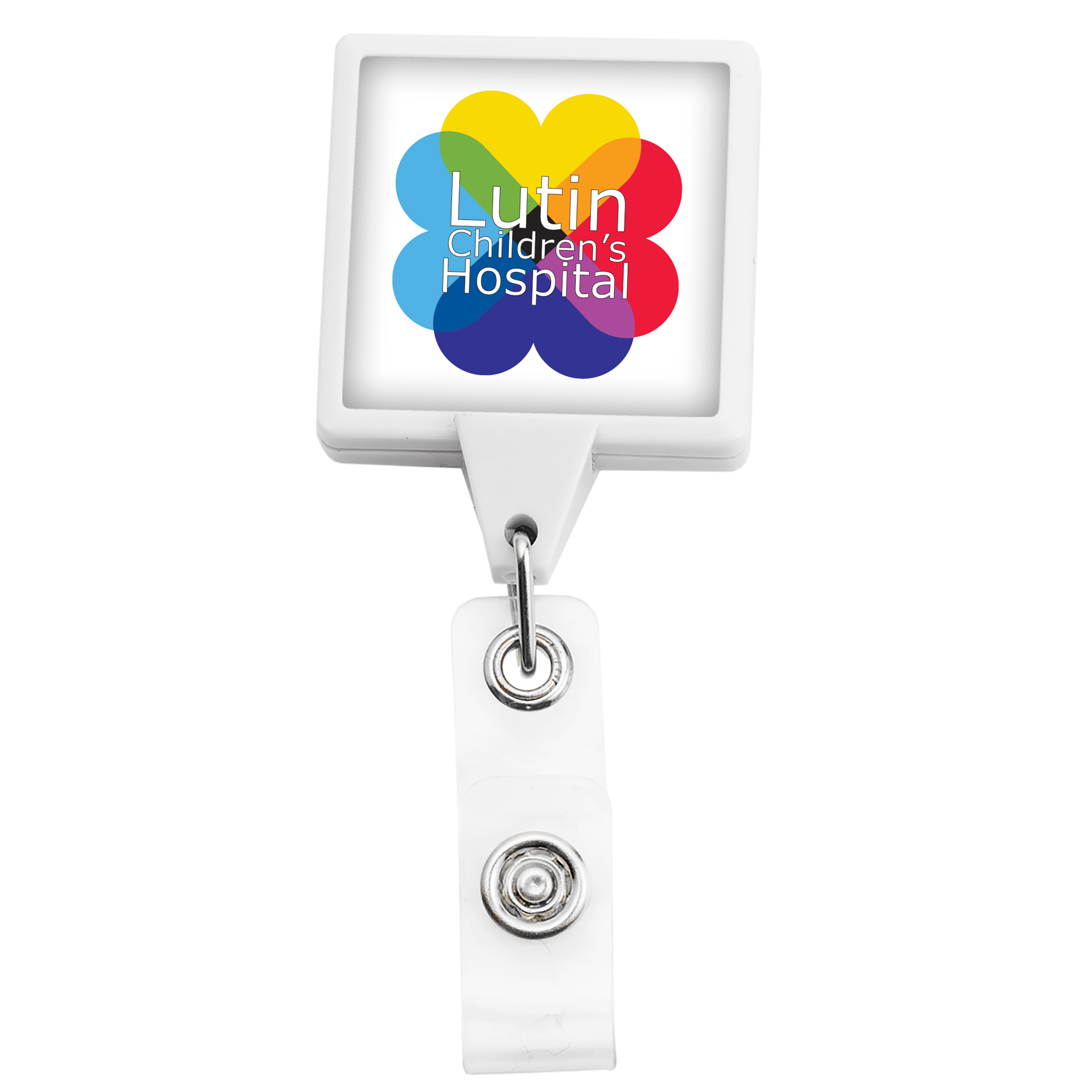 Picture of Magnet Back Jumbo Square Retractable Badge Reel