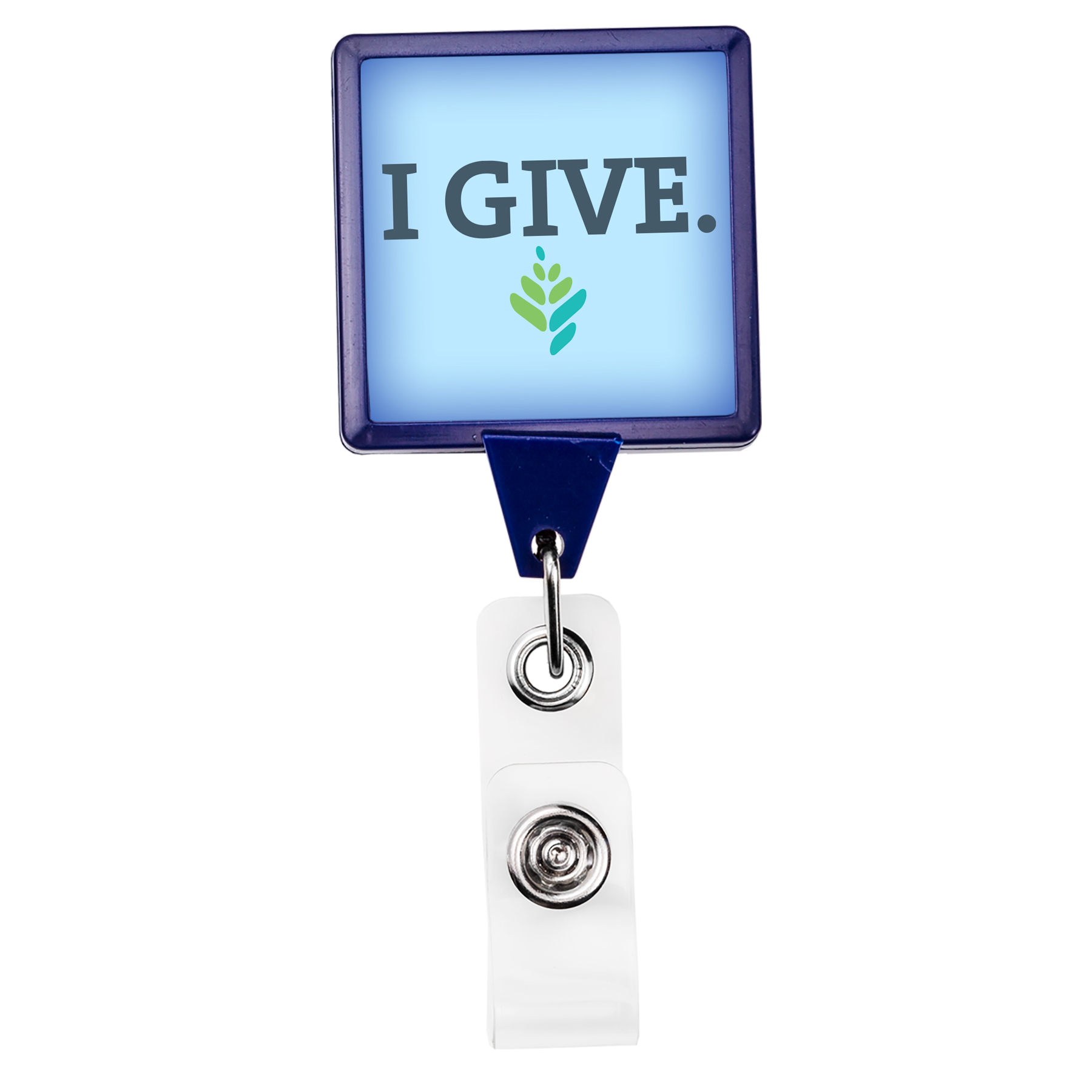 Picture of Magnet Back Jumbo Square Retractable Badge Reel