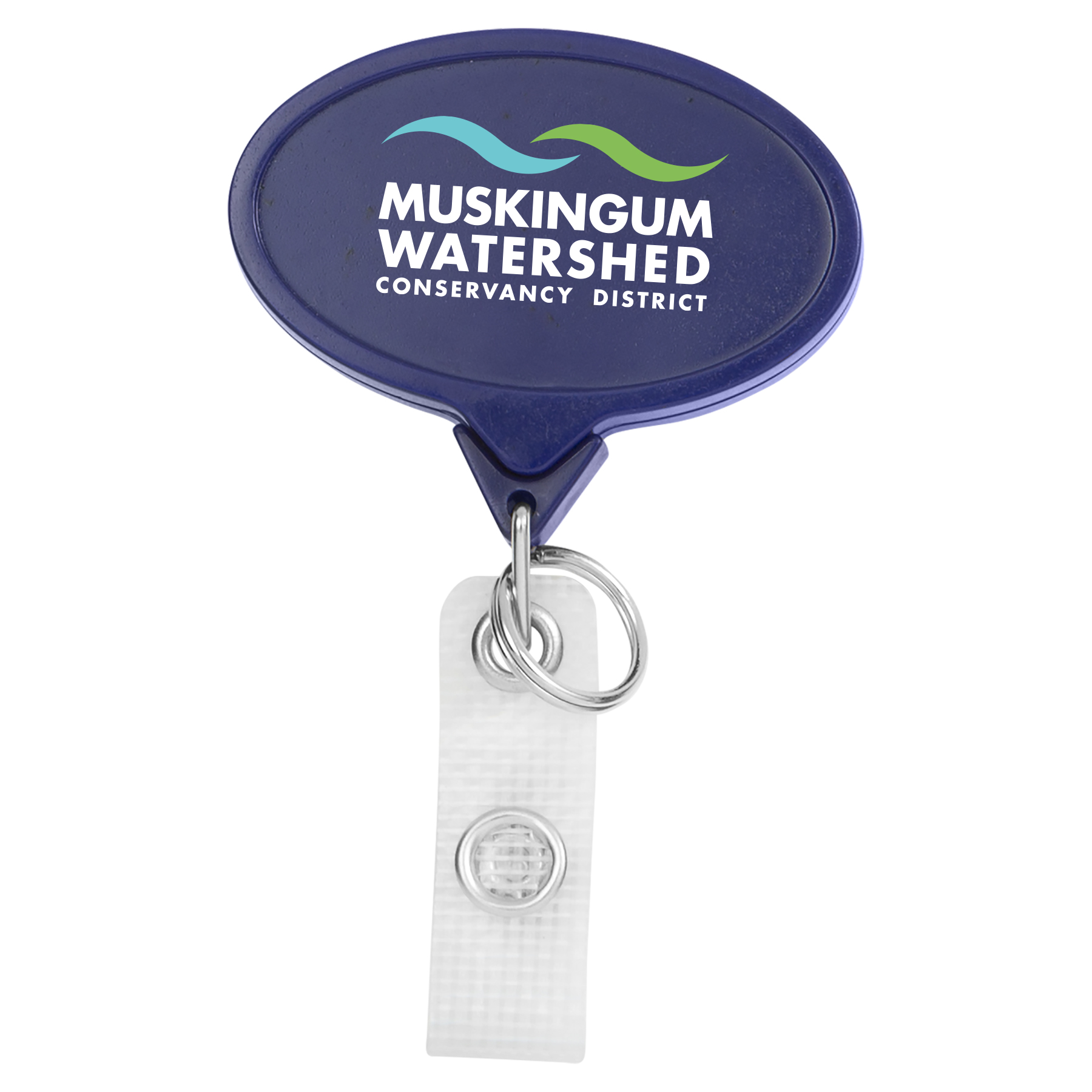Picture of Hemp Jumbo Oval Retractable Badge Reel