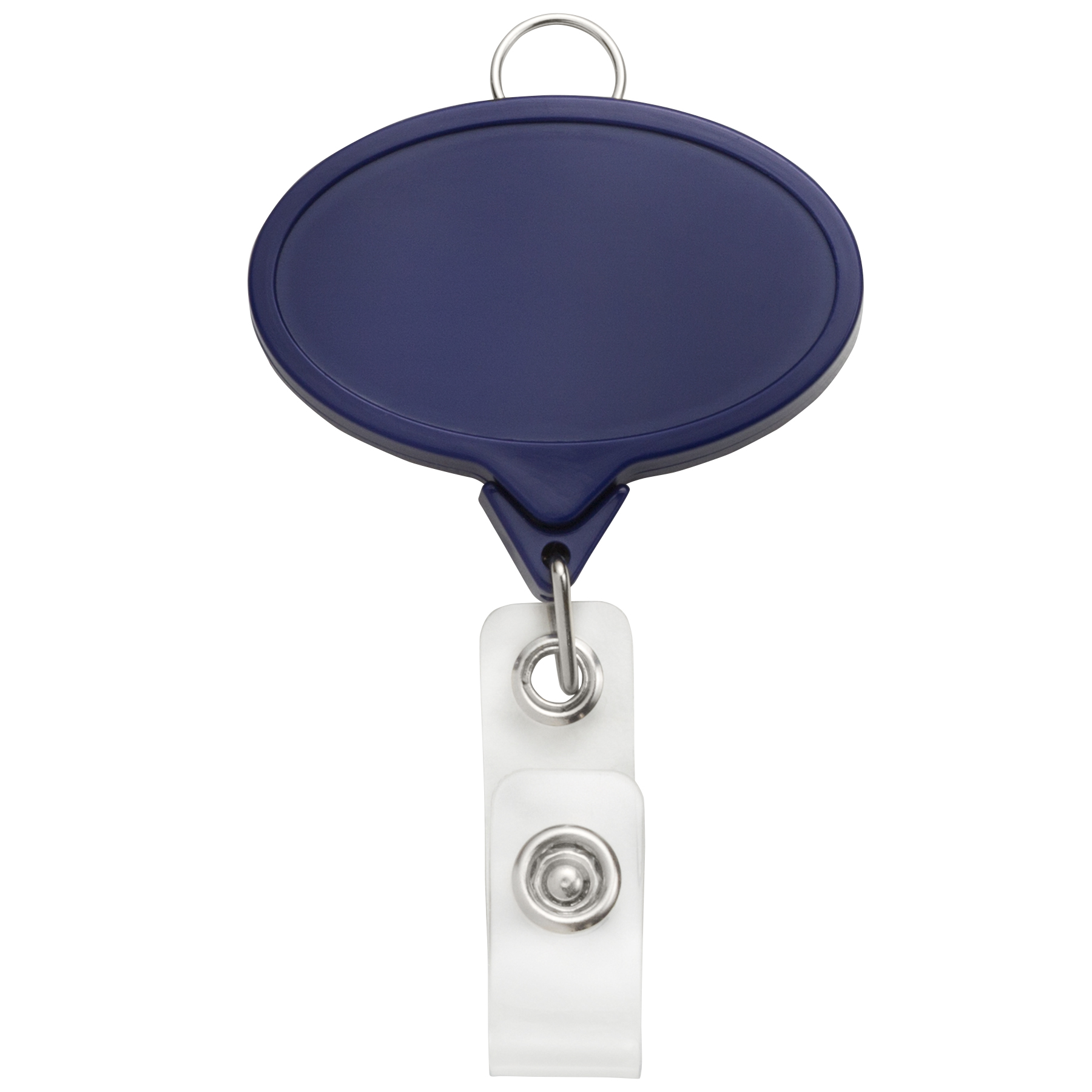 Picture of Jumbo Oval Retractable Badge Reel w/lanyard attachment