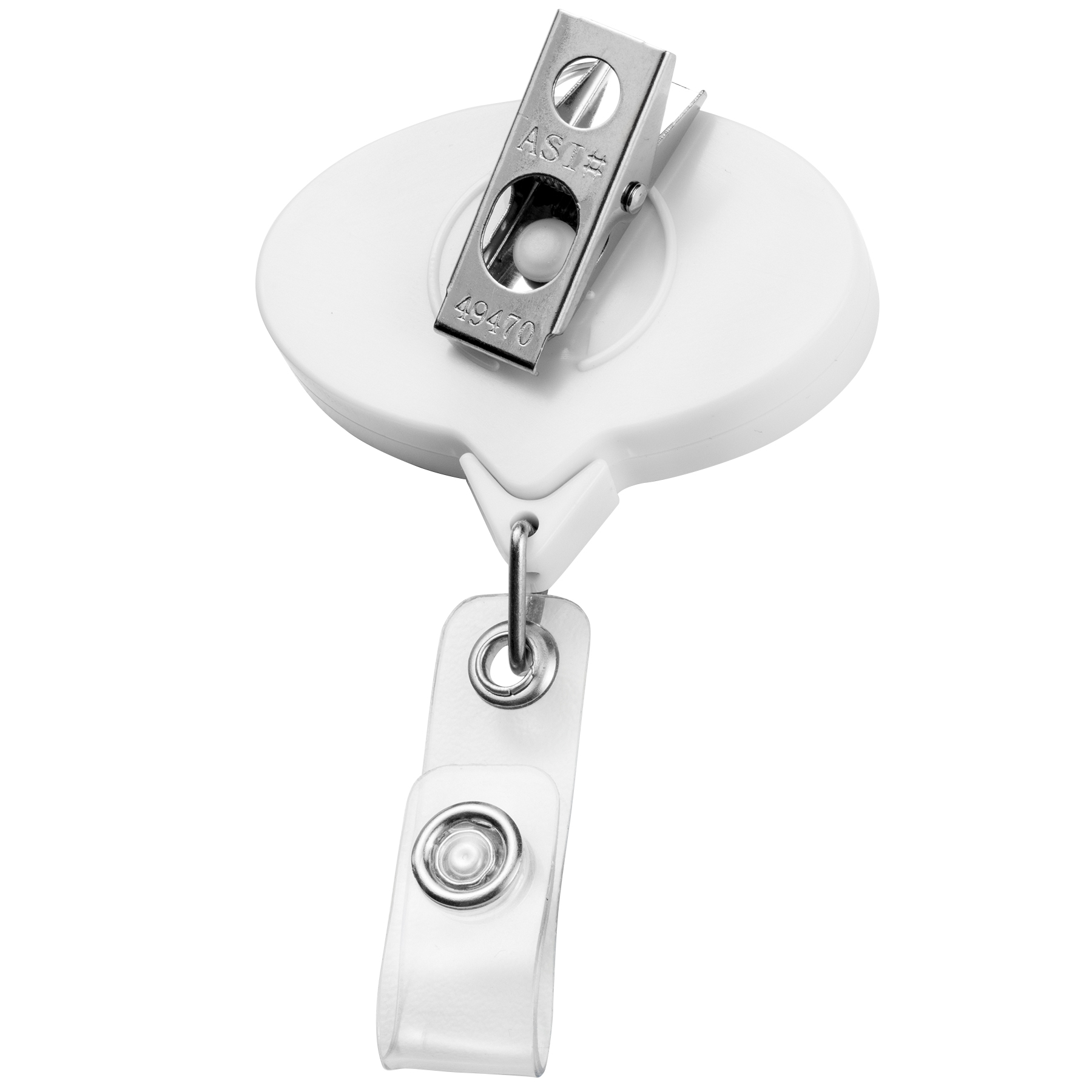 Picture of Jumbo Oval Retractable Badge Reel w/lanyard attachment