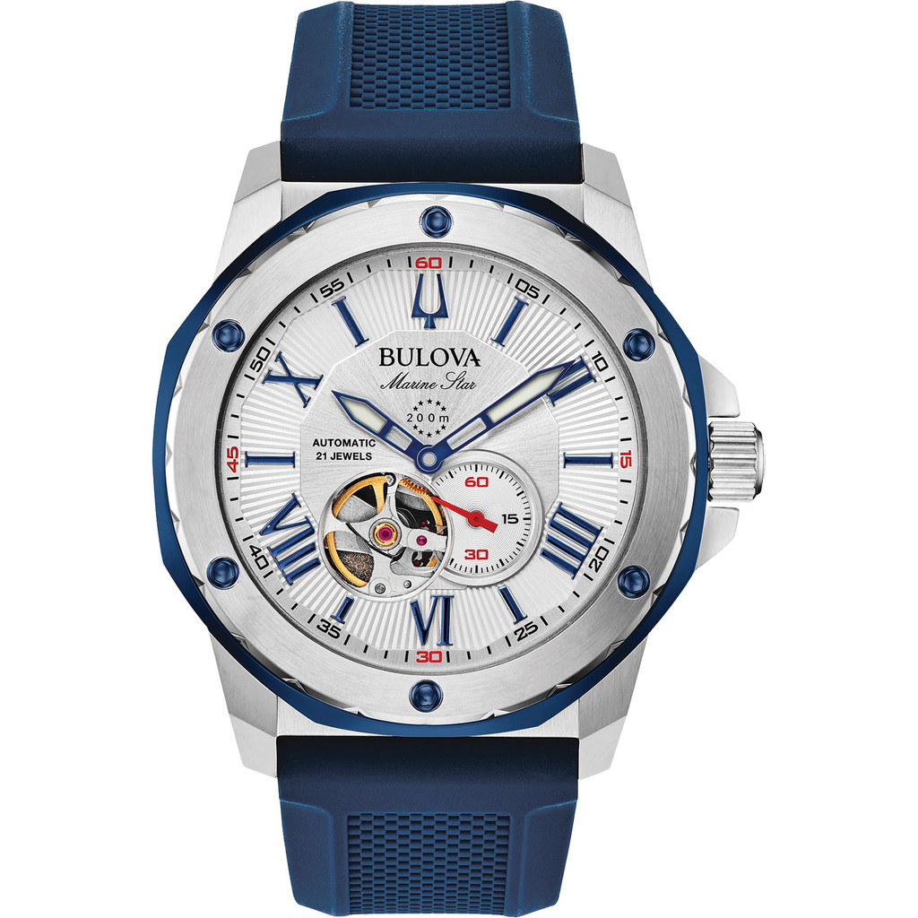 Picture of Bulova Watches Men's Sport Strap Automatic from the Marine Star Collection