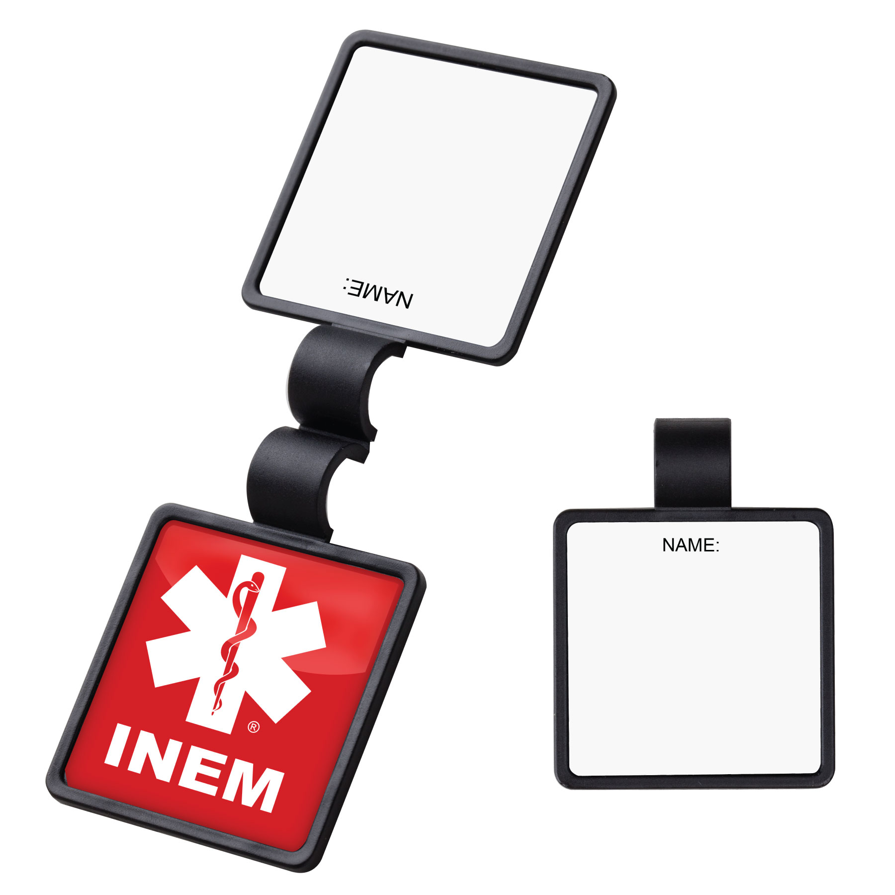Picture of Anti-Microbial Square Stethoscope ID Tag