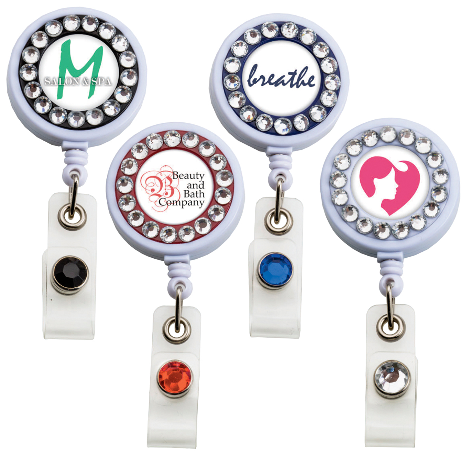 Picture of Bling Ring Retractable Badge Reel